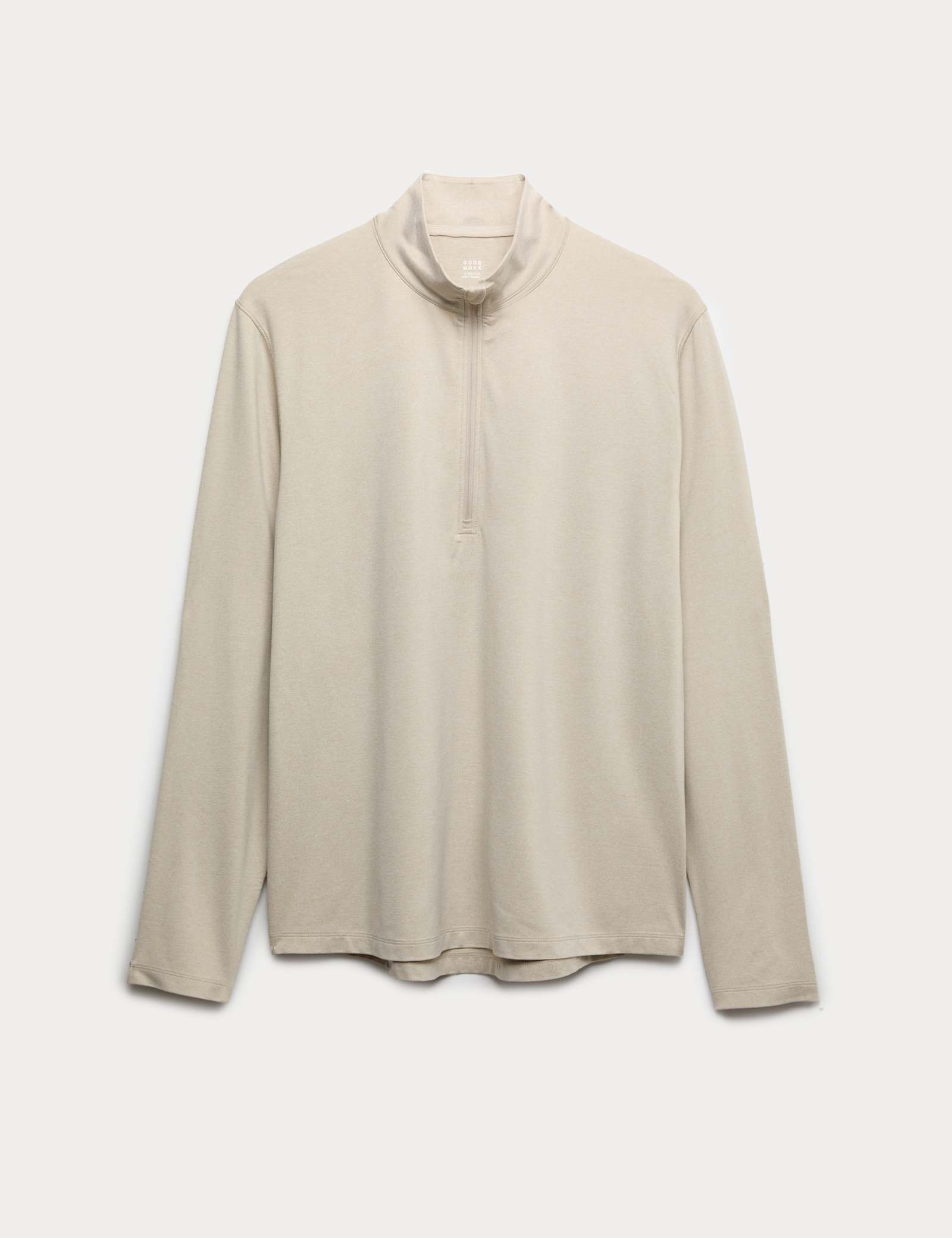 Supersoft Funnel Neck Half Zip Top - image 1