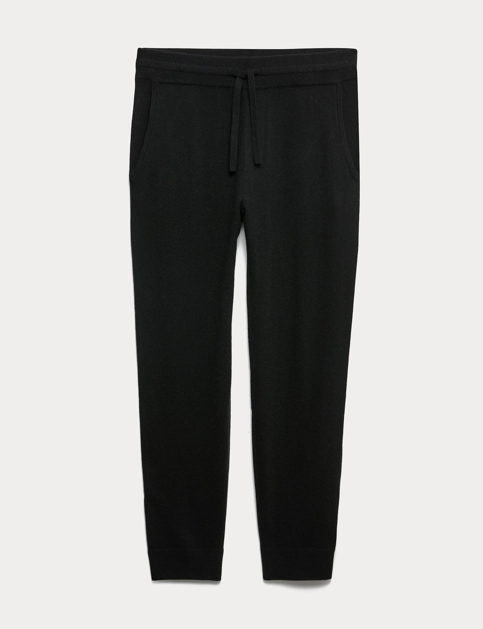 Pure Cashmere Knitted Joggers - image 2