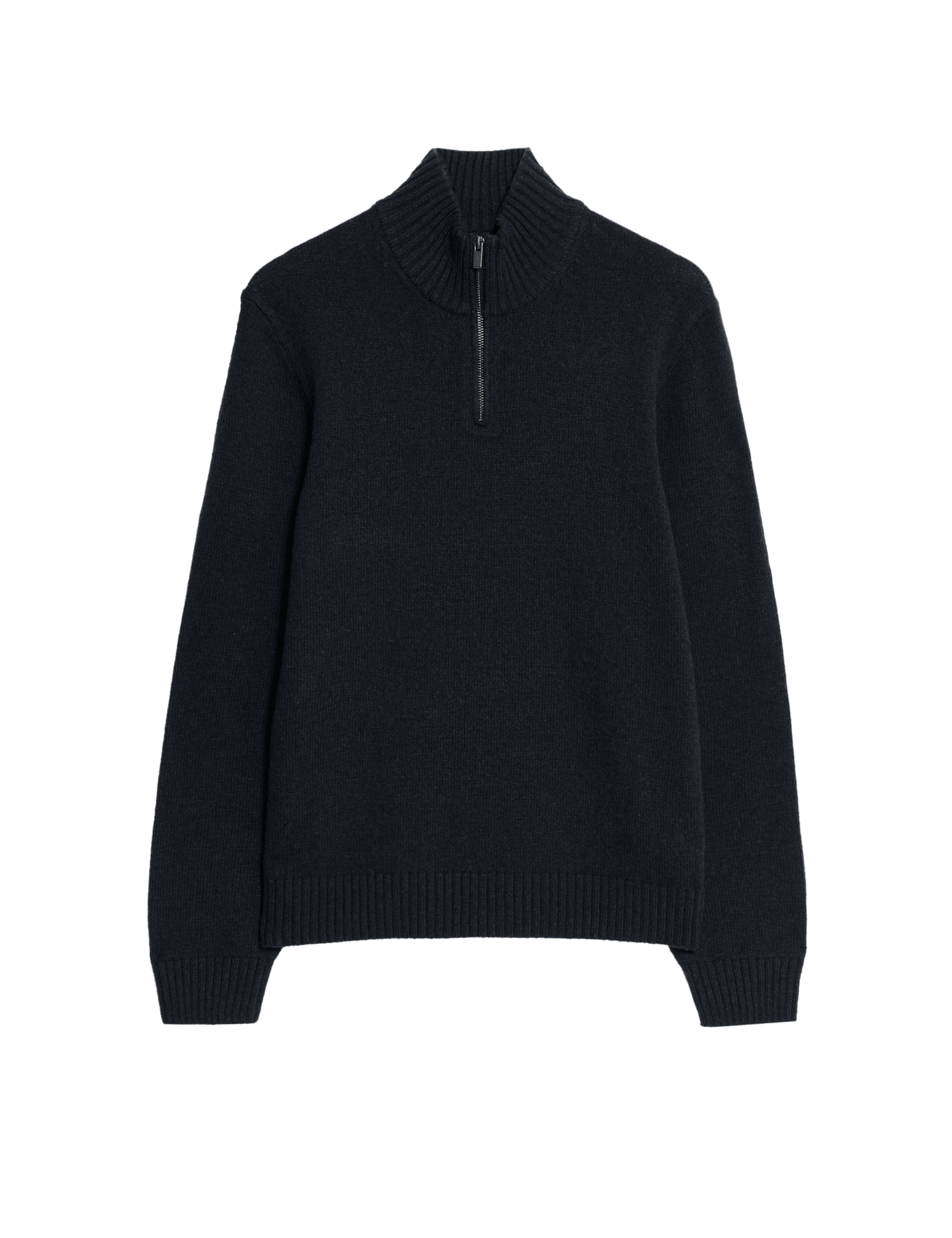 Lambswool Blend Half Zip Jumper - image 3