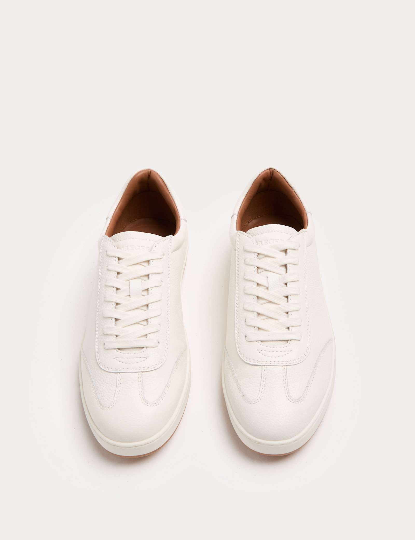 Leather Lace up Trainers - image 2