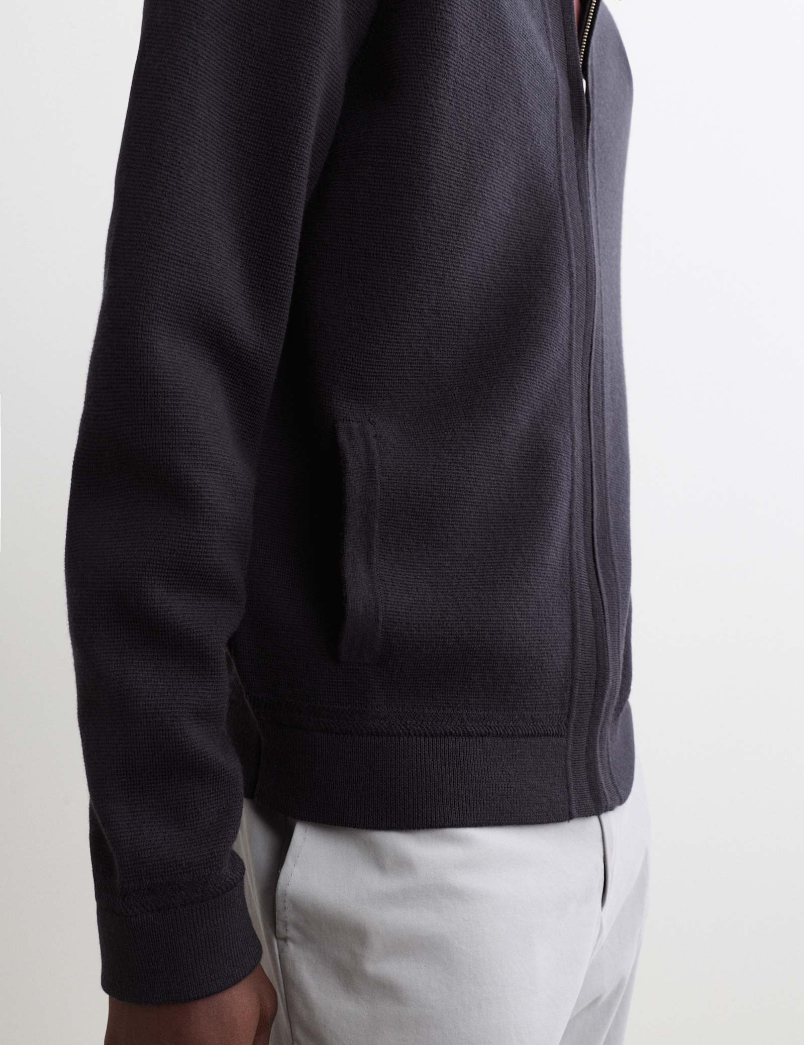 Pure Merino Wool Milano Knitted Jacket - image 5
