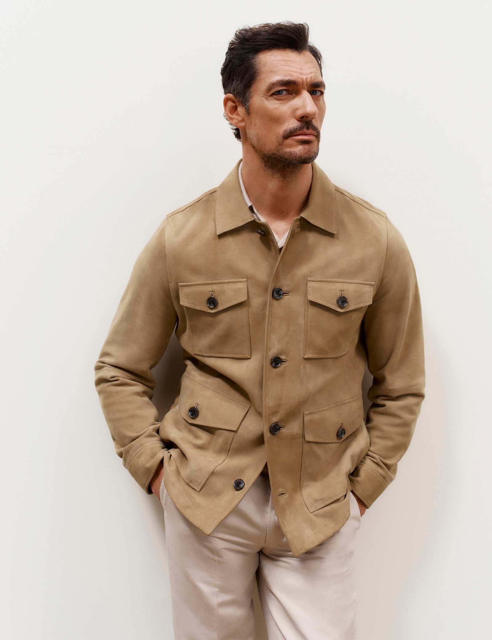 Suede 4 Pocket Jacket - image 2
