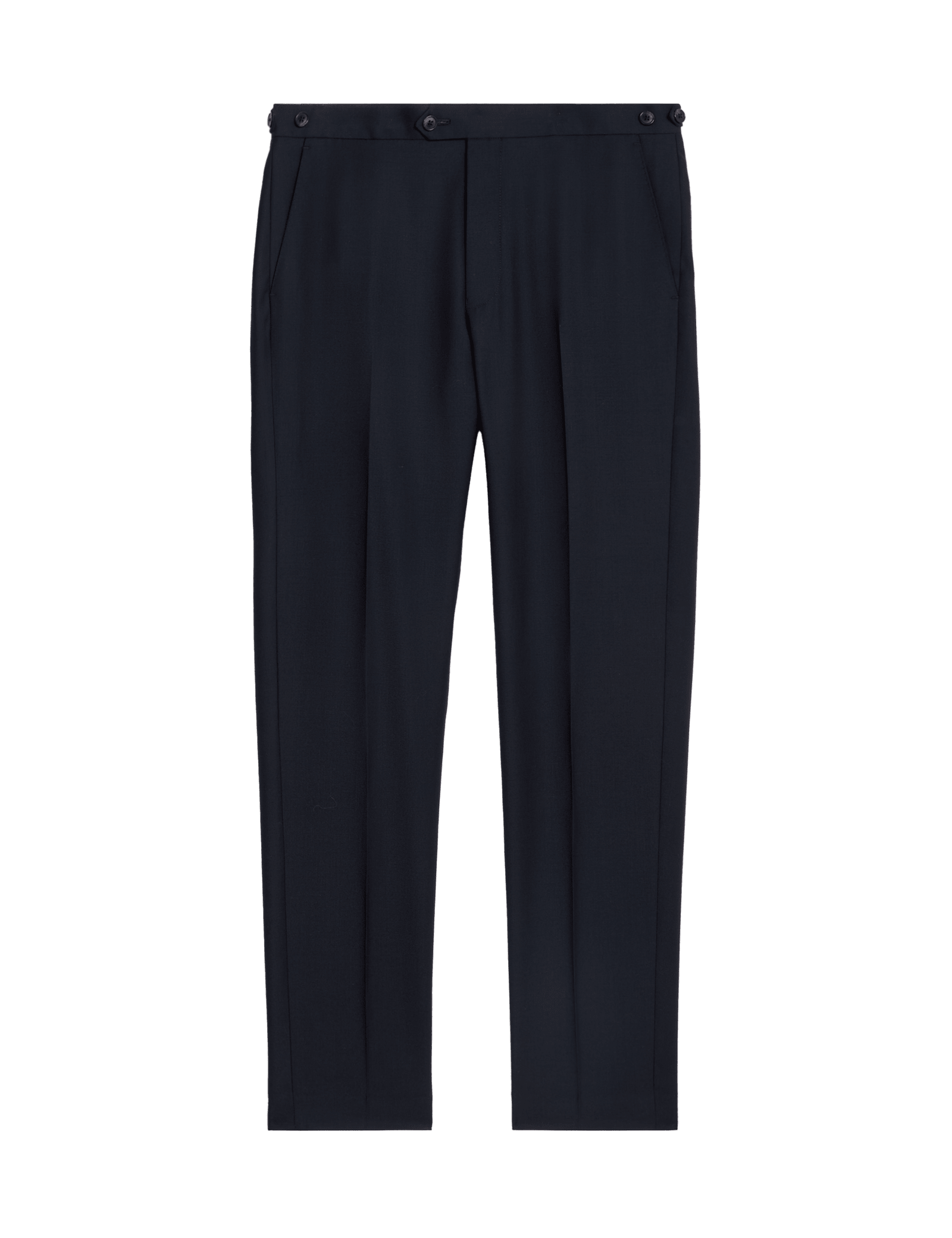 Tailored Fit Pure Wool Twill Suit Trousers - image 5