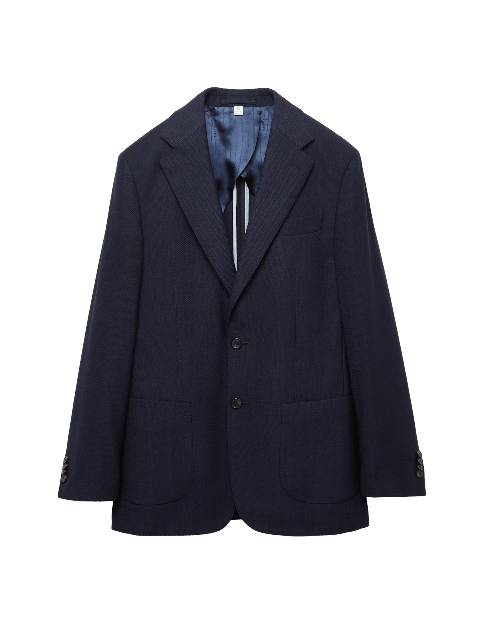 Tailored Fit Wool Herringbone Blazer - image 5