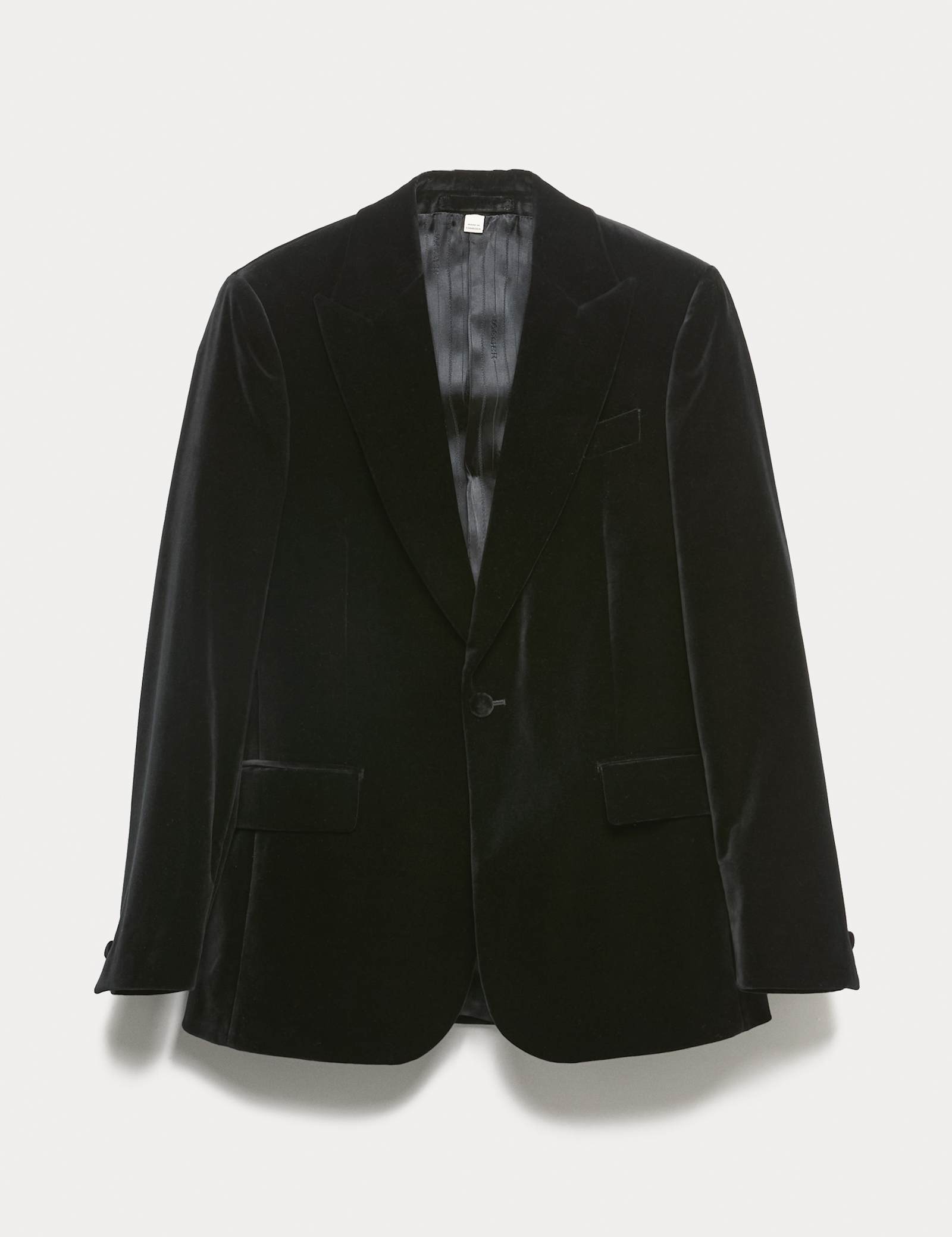 Pure Cotton Velvet Blazer - image 1