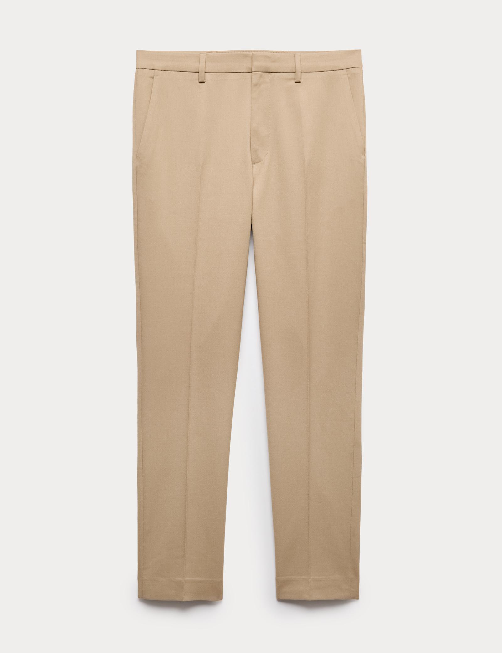Slim Fit Smart Stretch Trousers - image 4