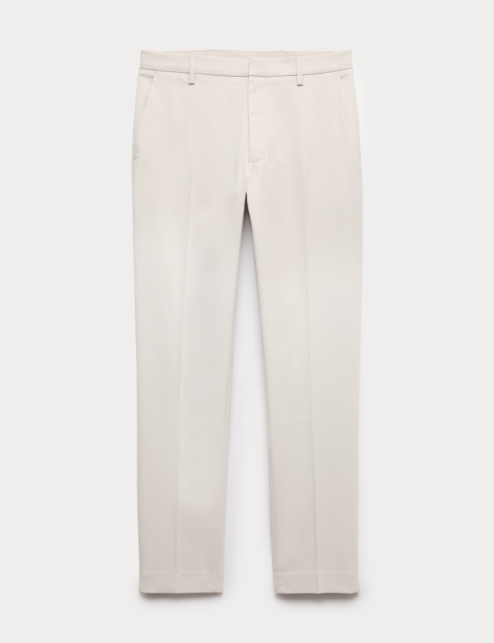 Slim Fit Smart Stretch Trousers - image 3