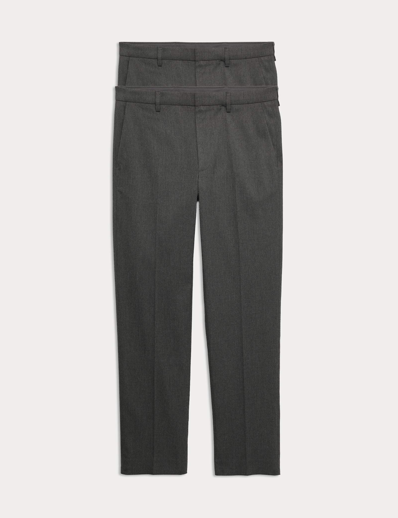 2pk Regular Fit Smart Stretch Trousers - image 2