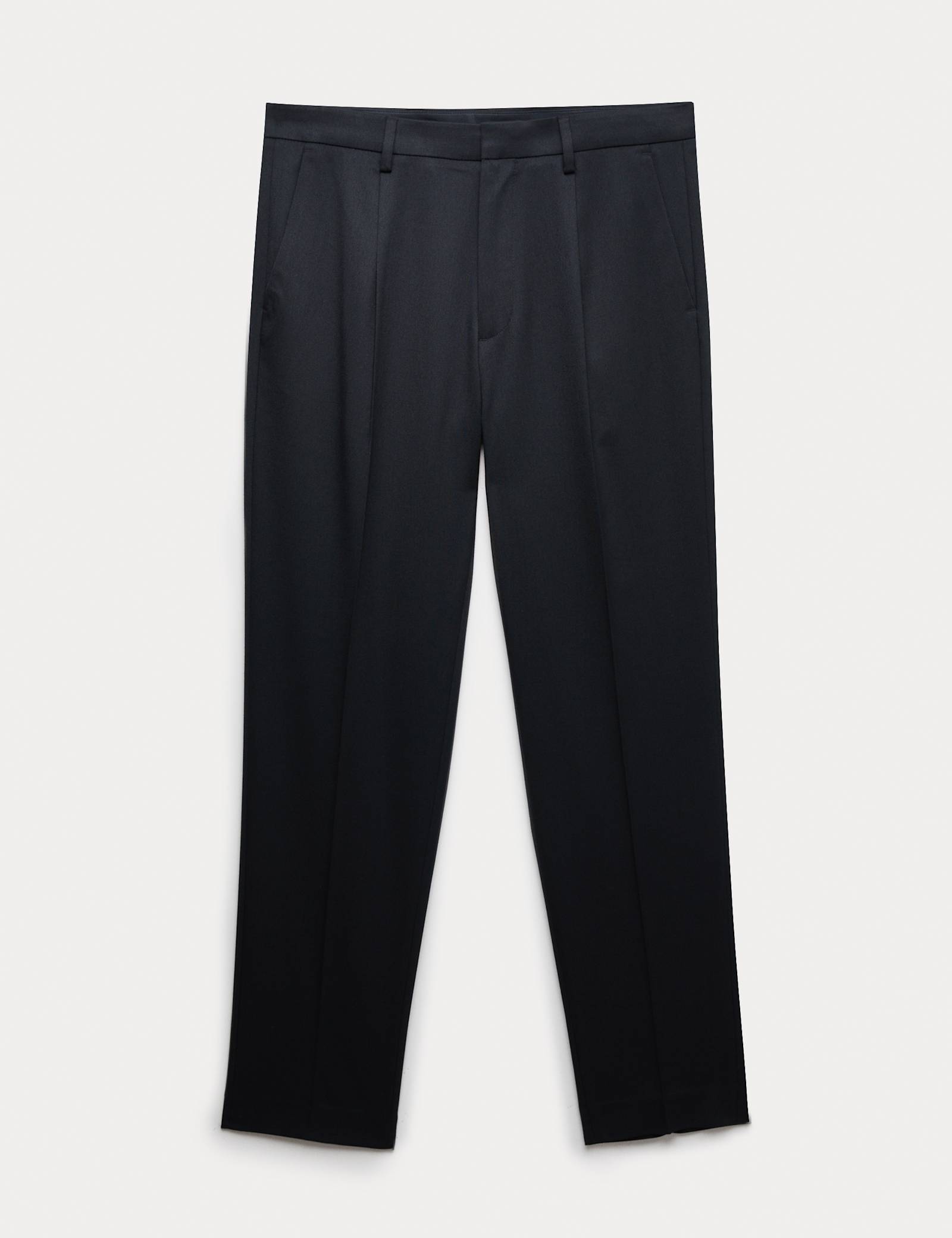 Tailored Fit Stretch Smart Trousers - image 5