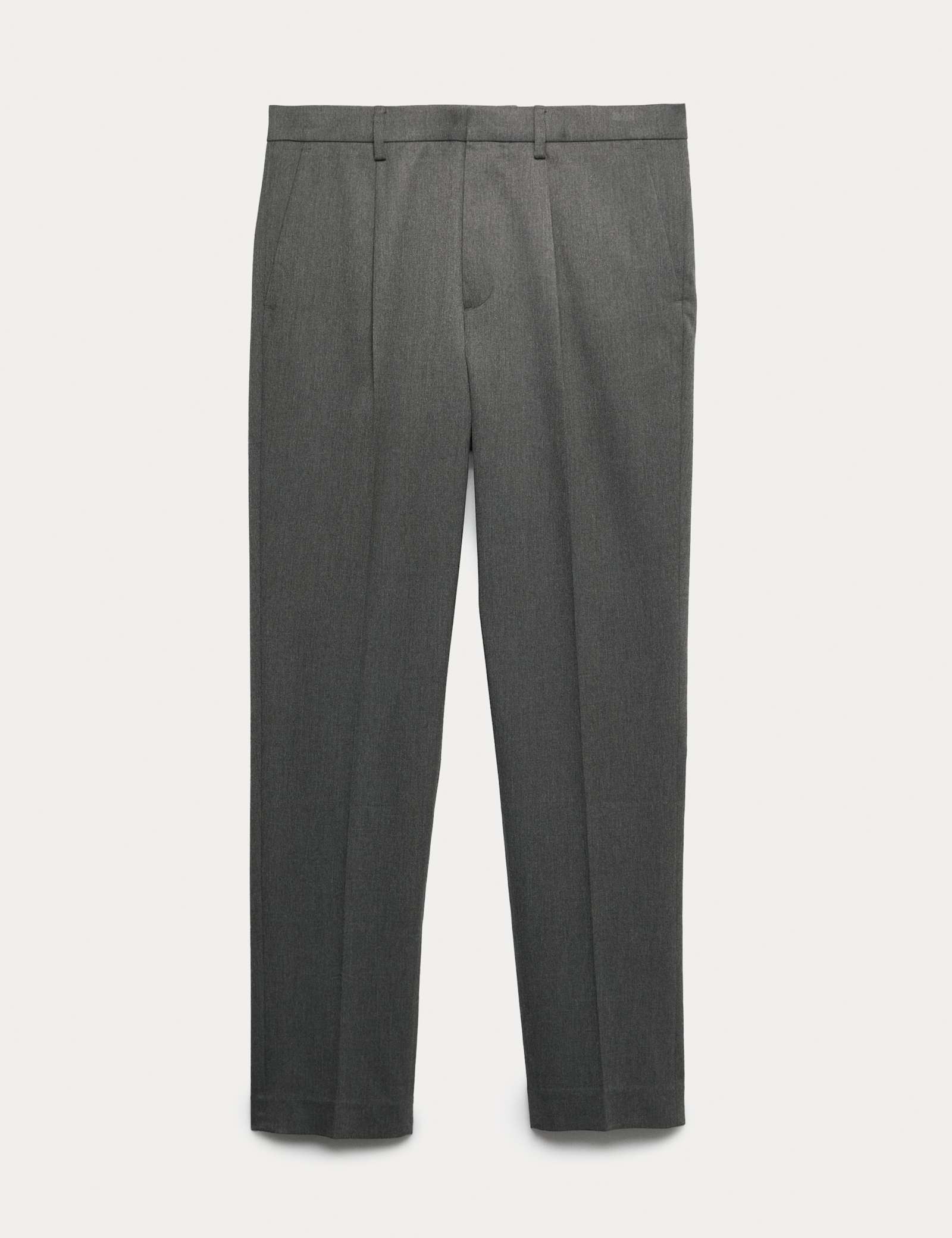 Tailored Fit Stretch Smart Trousers - image 2