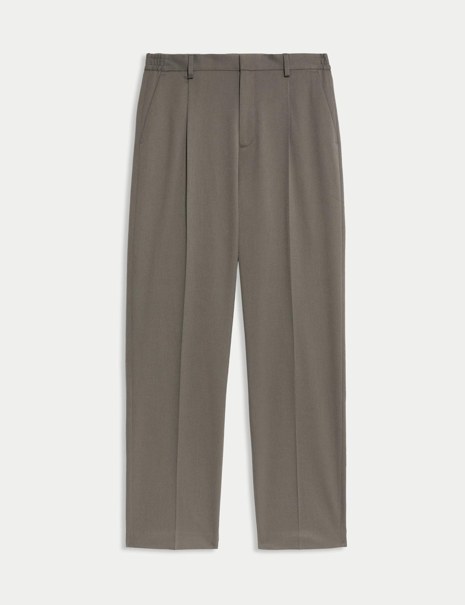 Relaxed Fit Smart Stretch Trousers - image 4