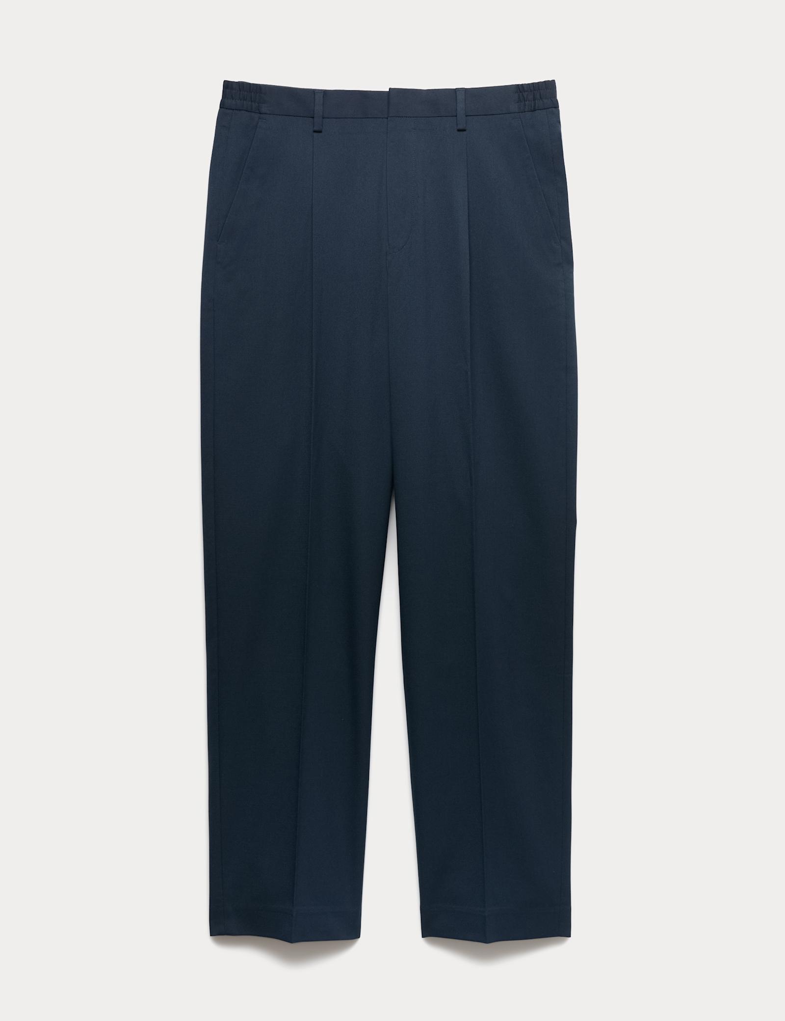 Relaxed Fit Smart Stretch Trousers - image 5