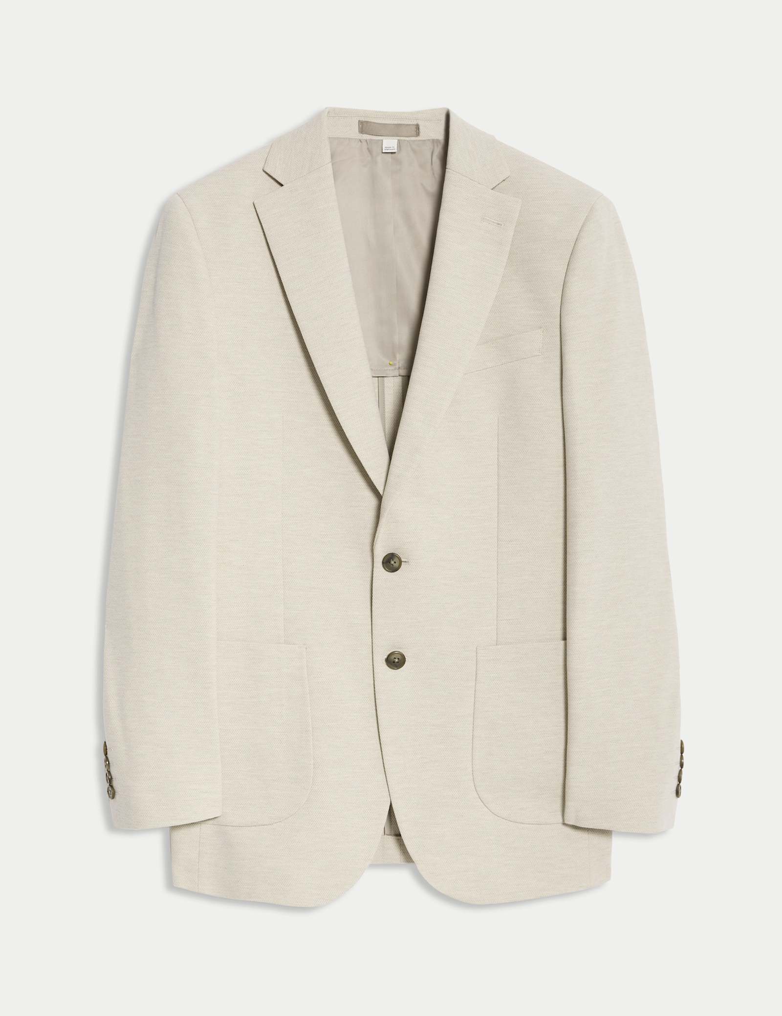 Tailored Fit Jersey Textured Blazer - image 2