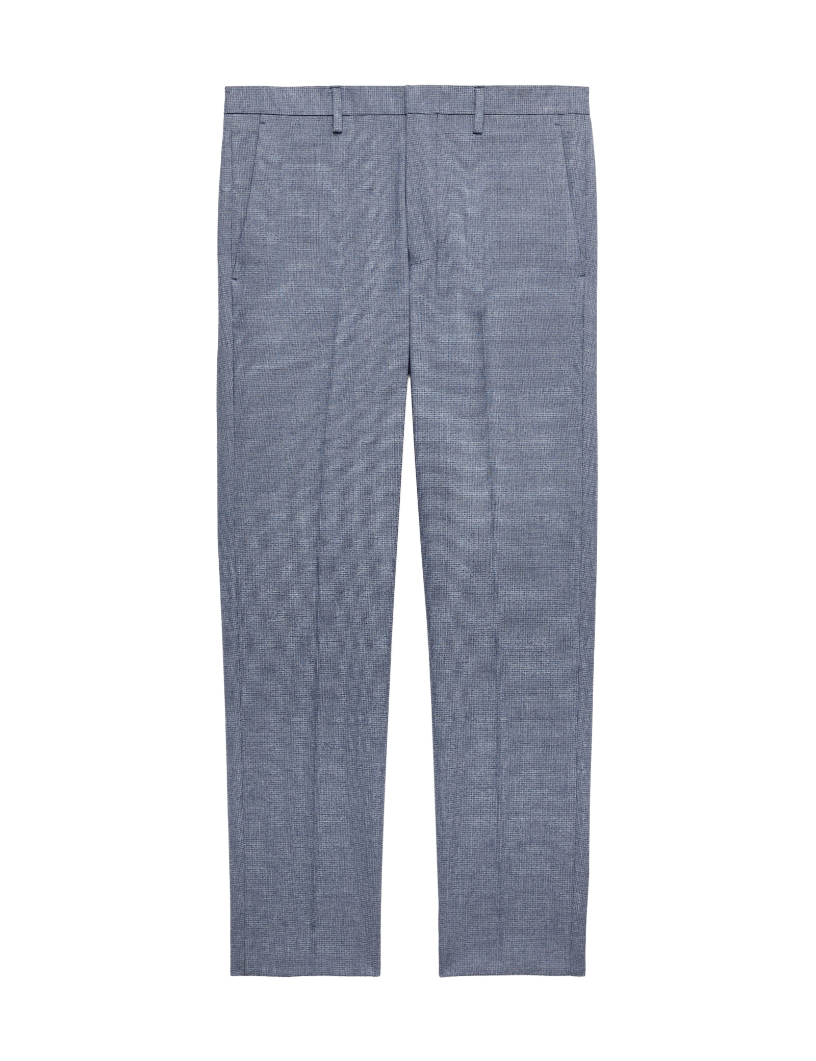 Tailored Fit Micro Grid Trousers - image 5
