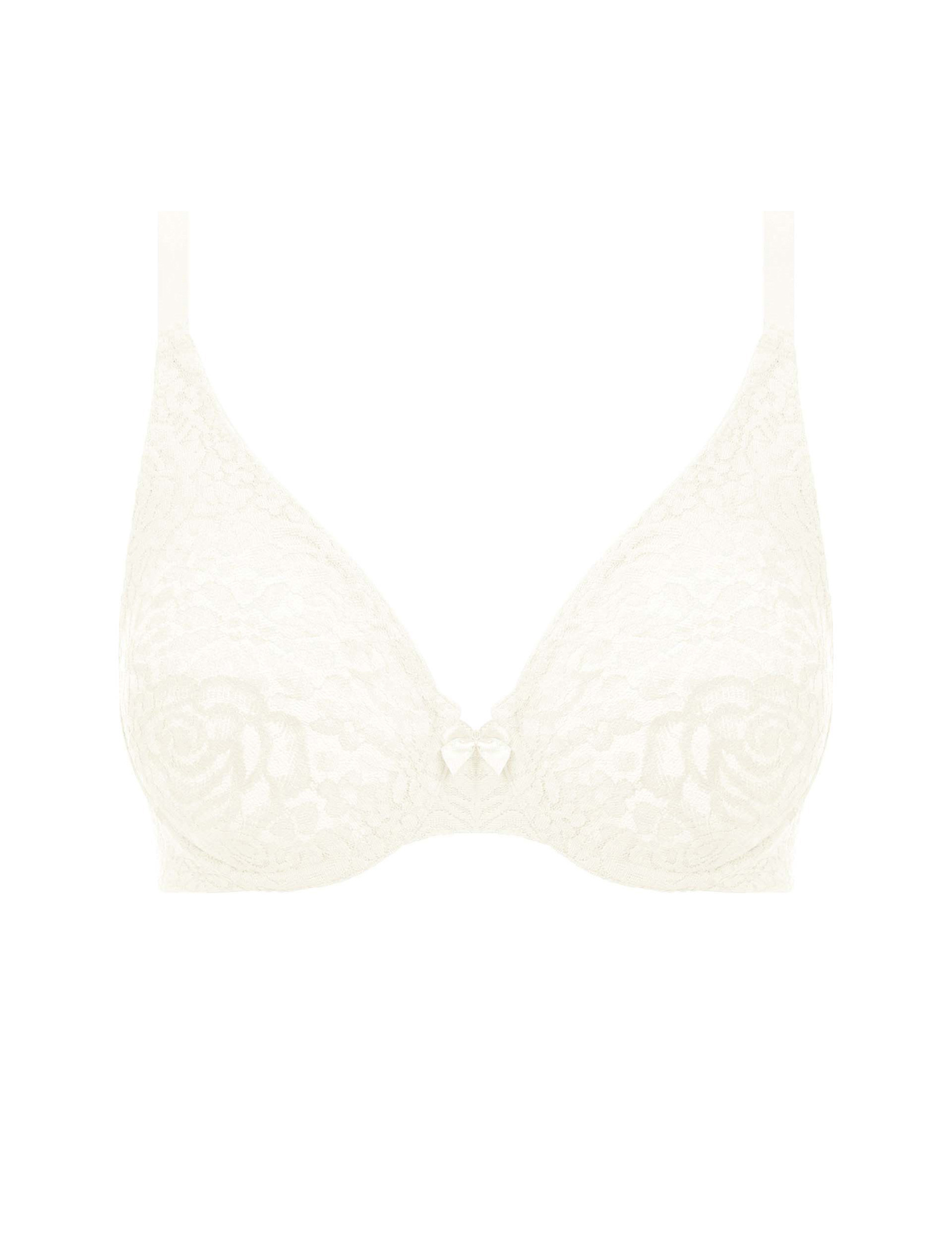 Halo Floral Lace Wired Non-Padded Plunge Bra - image 3