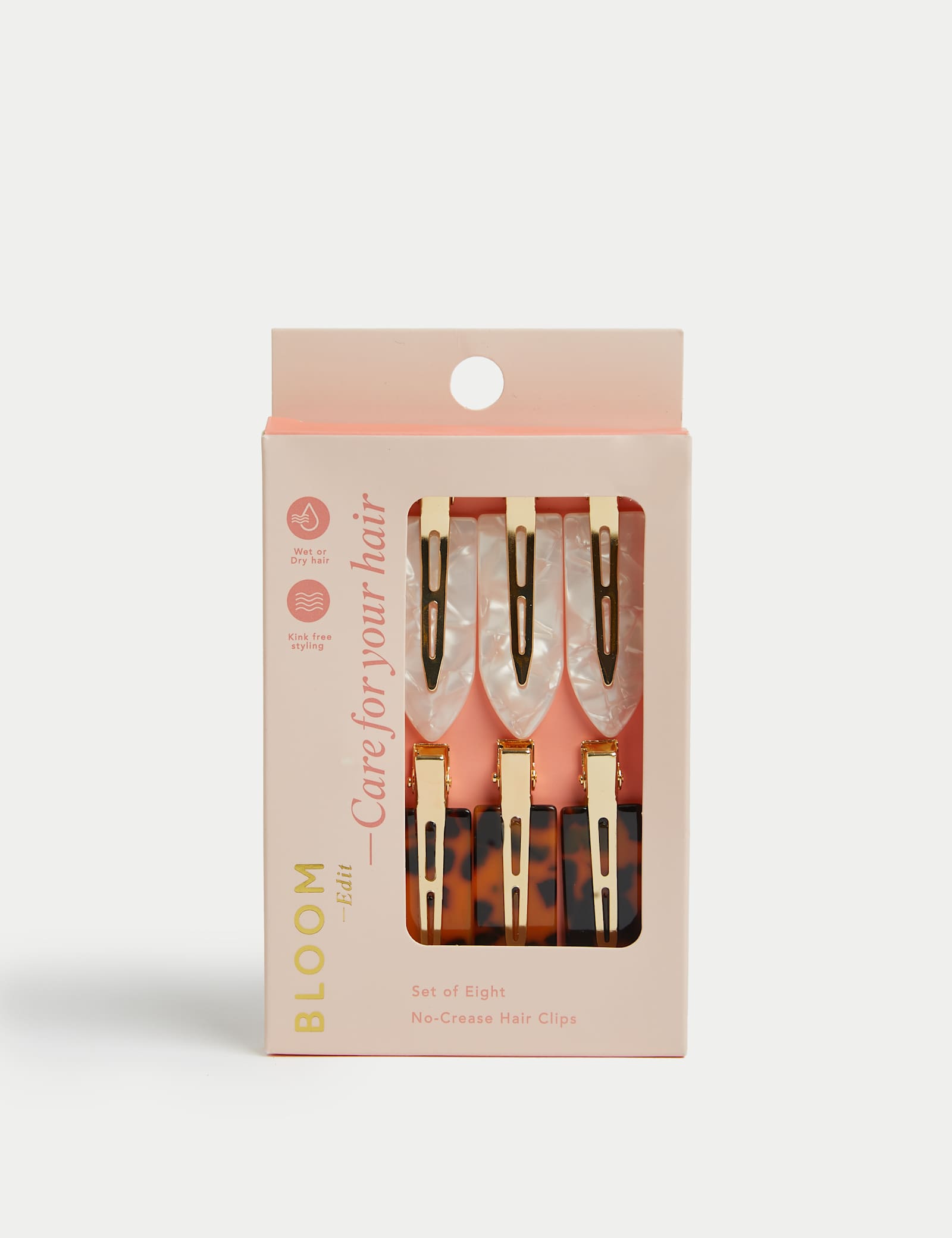 Set of Eight No Crease Hair Clips - image 3