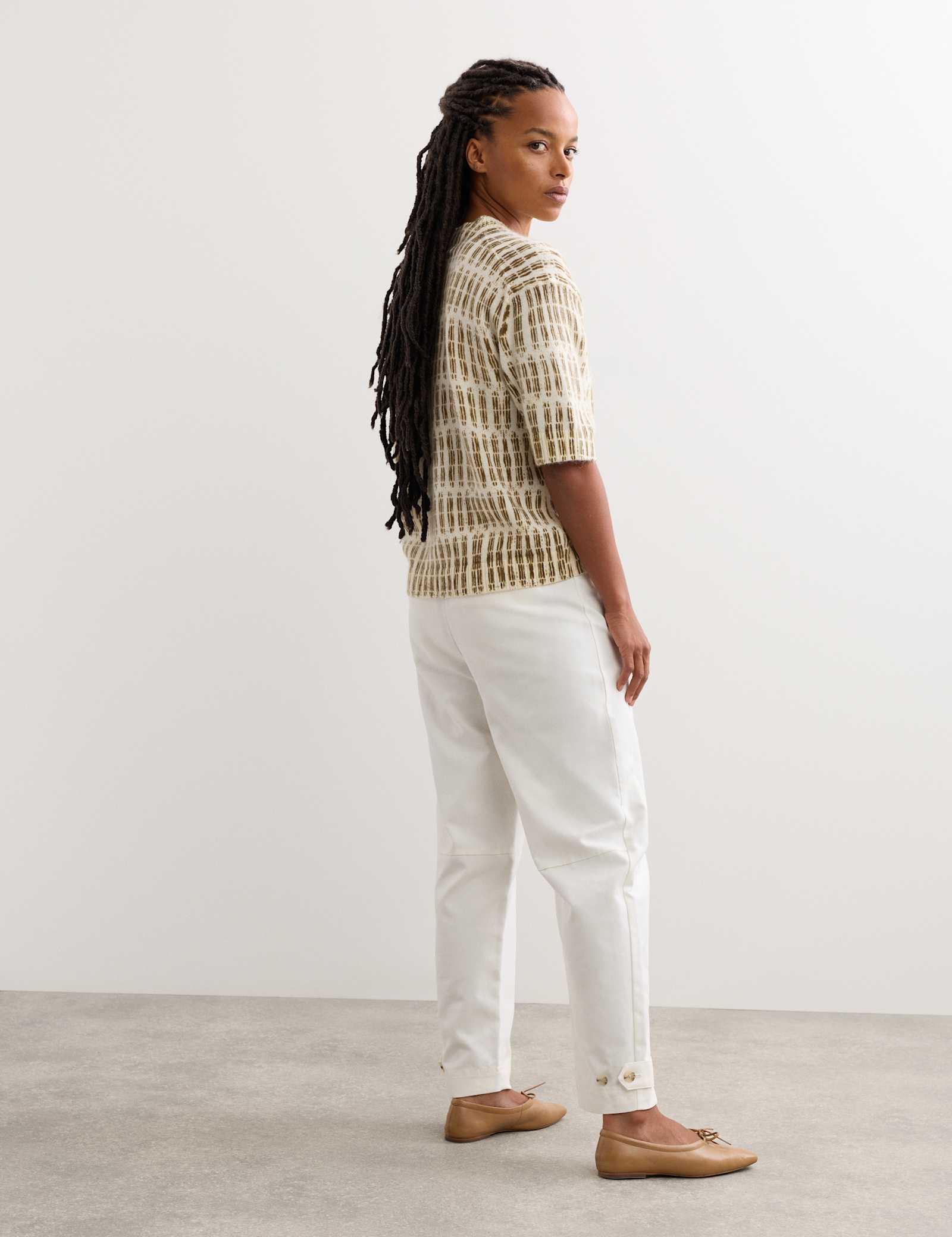 Mohair Blend Patterned Jumper - image 4
