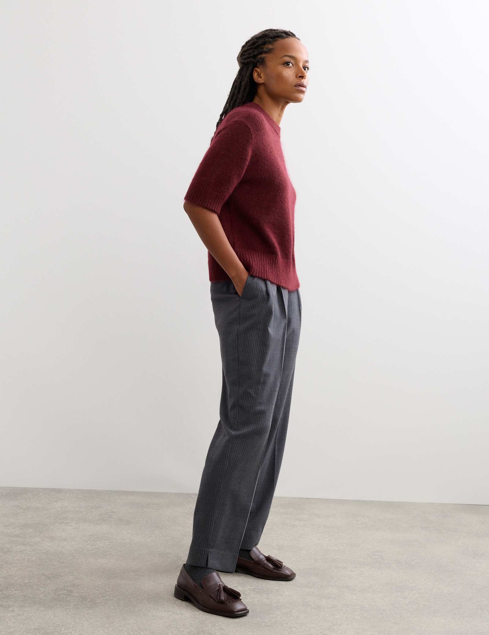 Mohair Blend Textured Jumper - image 5