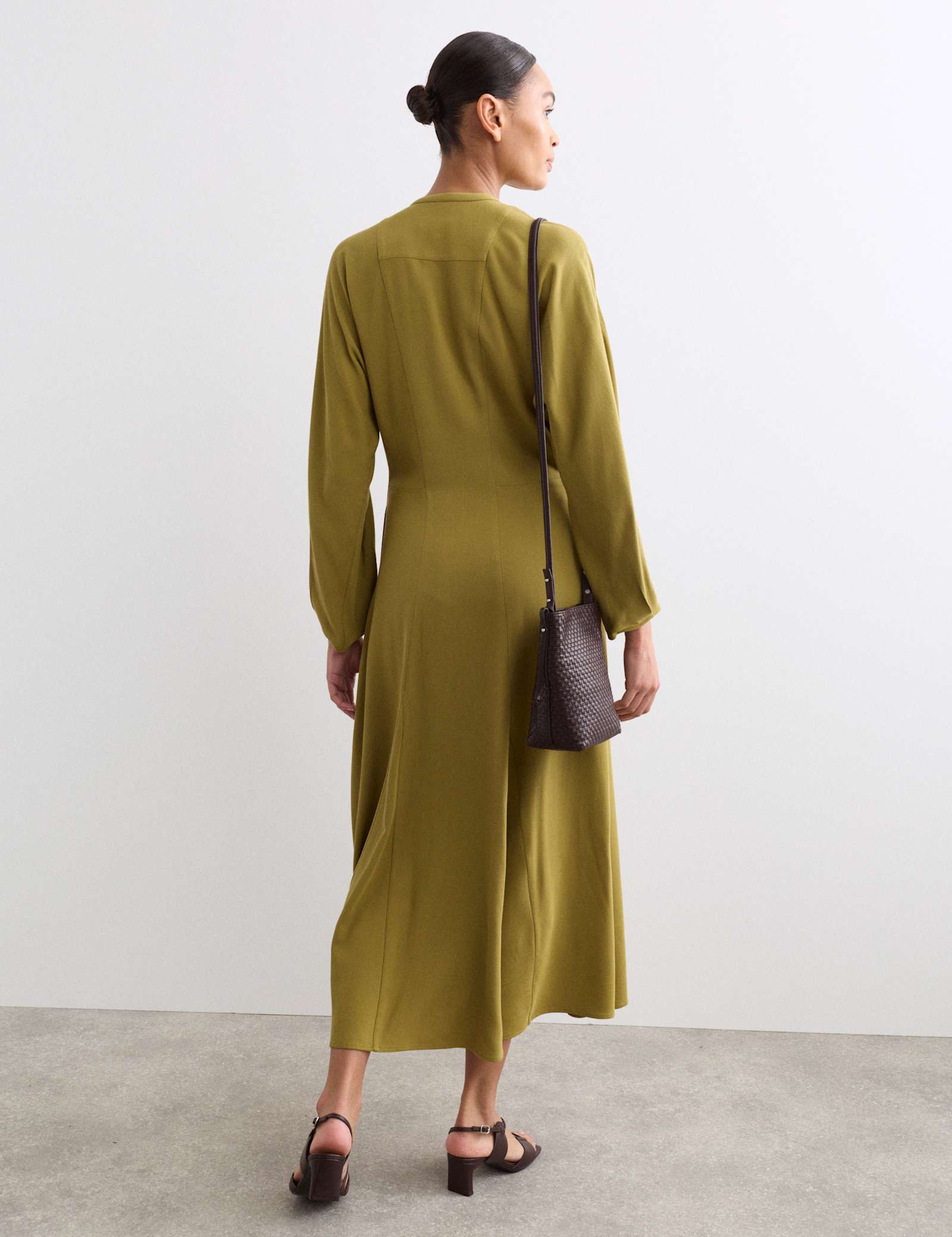 Midi Skater Dress - image 4