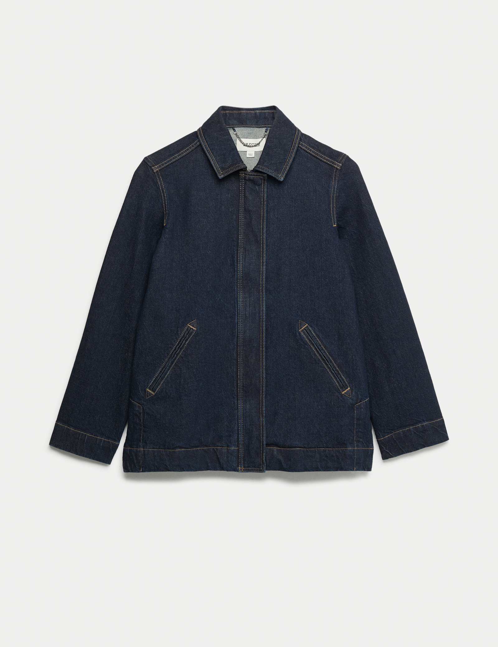 Denim Trucker Jacket - image 1