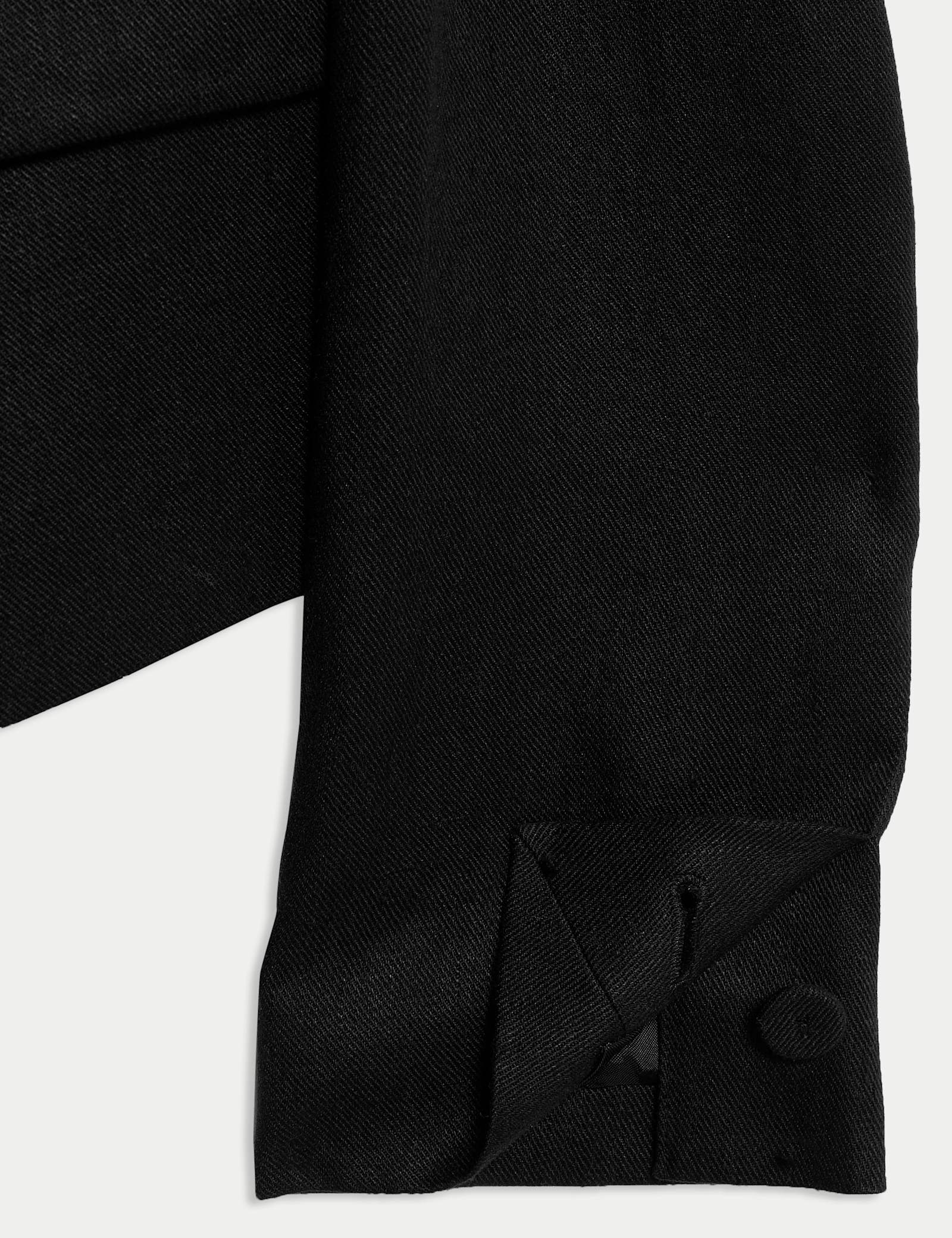 Pure Linen Collarless Cropped Jacket - image 4