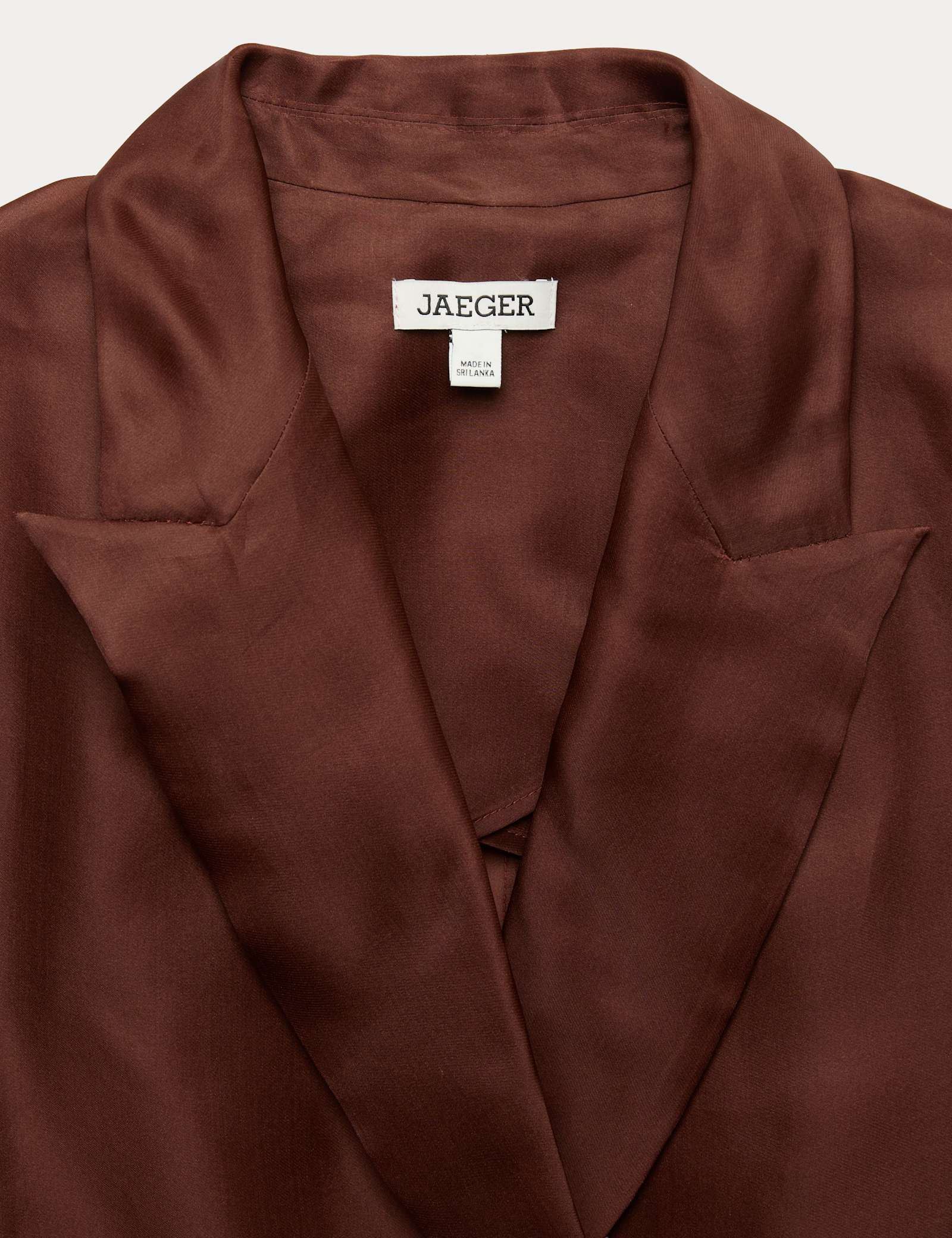 Pure Silk Organza Double Breasted Longline Blazer - image 4