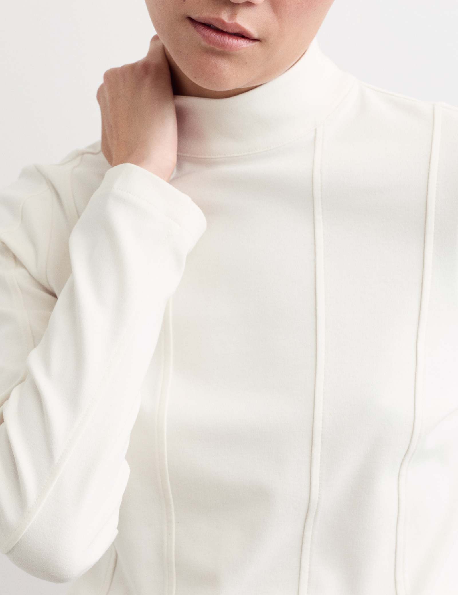 Cotton Blend Jersey Top - image 5