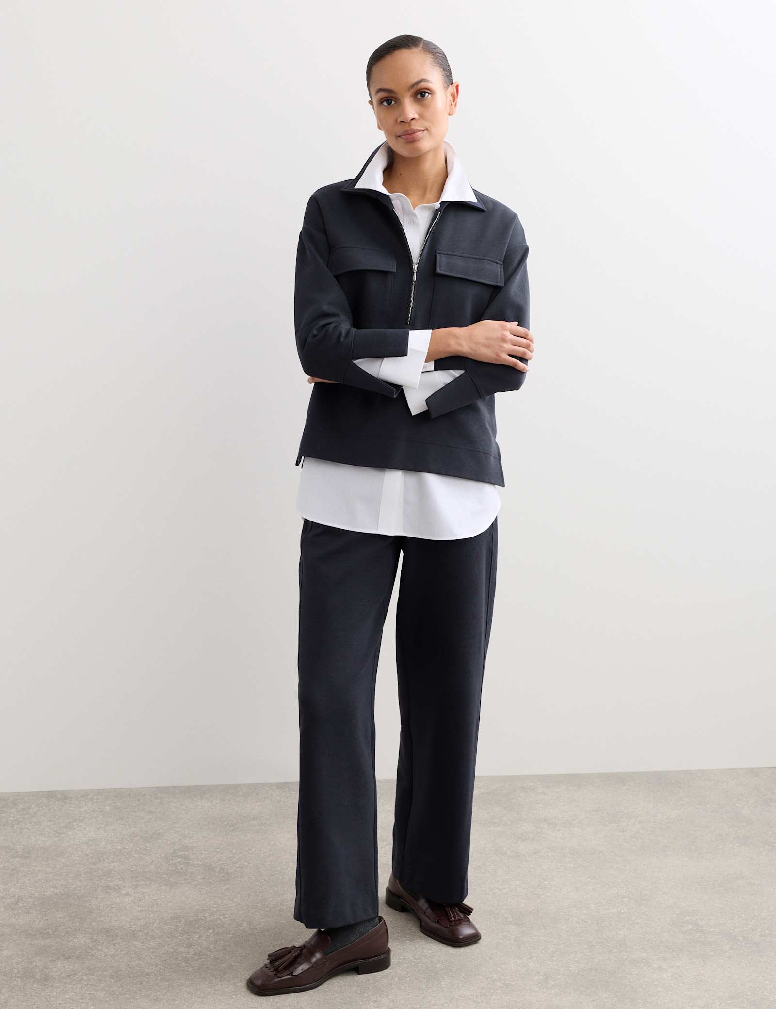 Jersey Overhead Patch Pocket Shirt with Wool - image 5