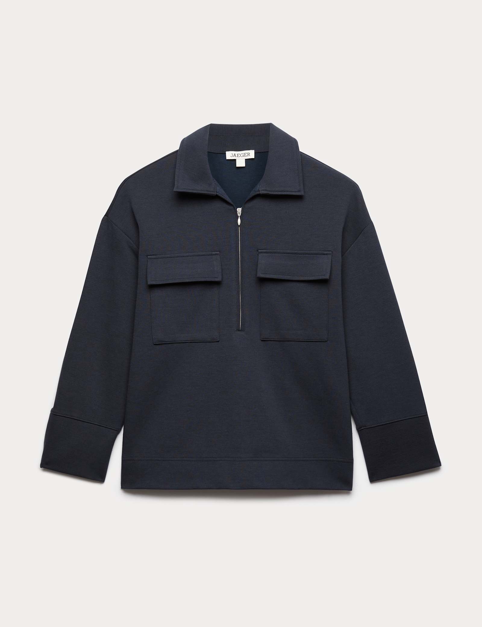 Jersey Overhead Patch Pocket Shirt with Wool - image 1