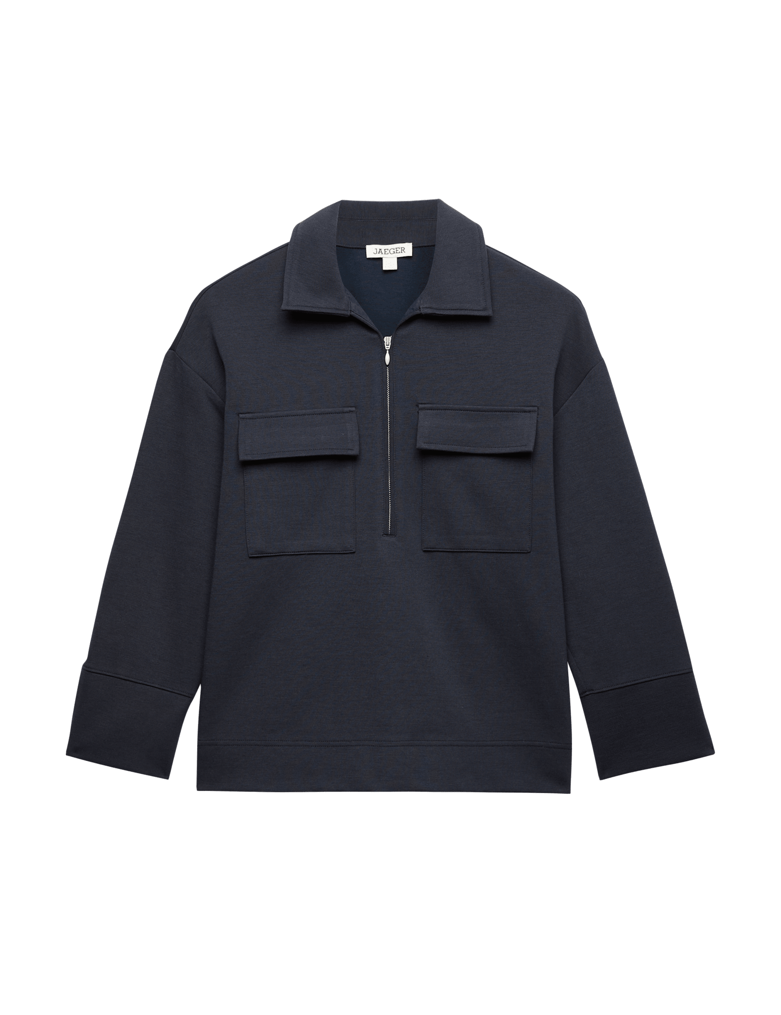 Jersey Overhead Patch Pocket Shirt with Wool - image 3
