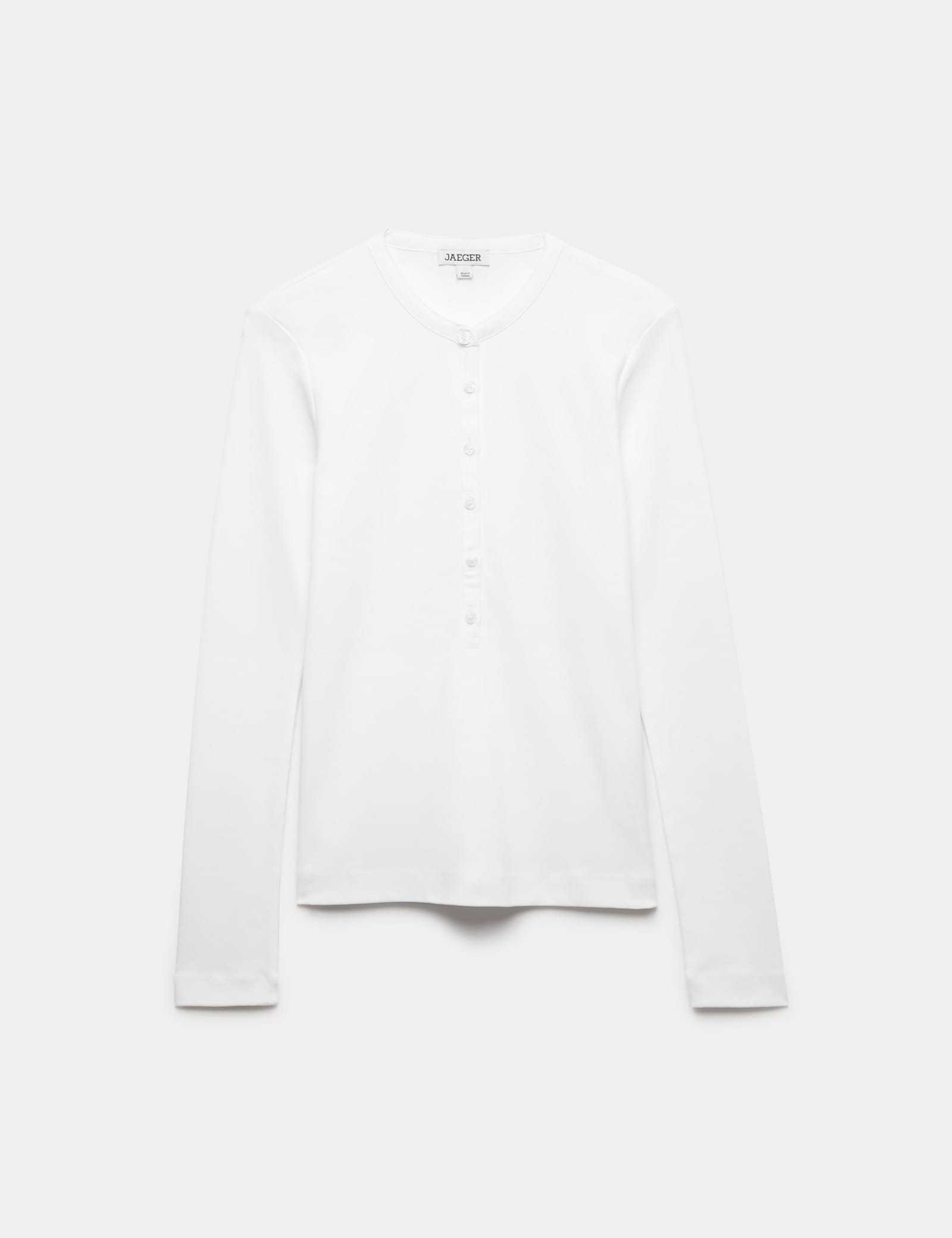 Pure Cotton Henley Top - image 1