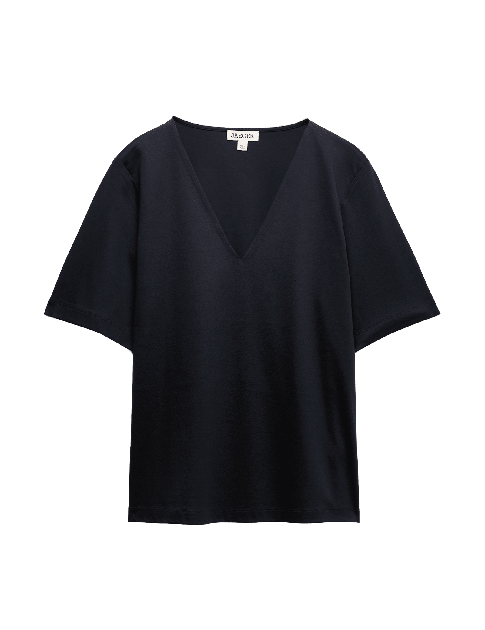 Pure Cotton V-Neck Boxy Top - image 5