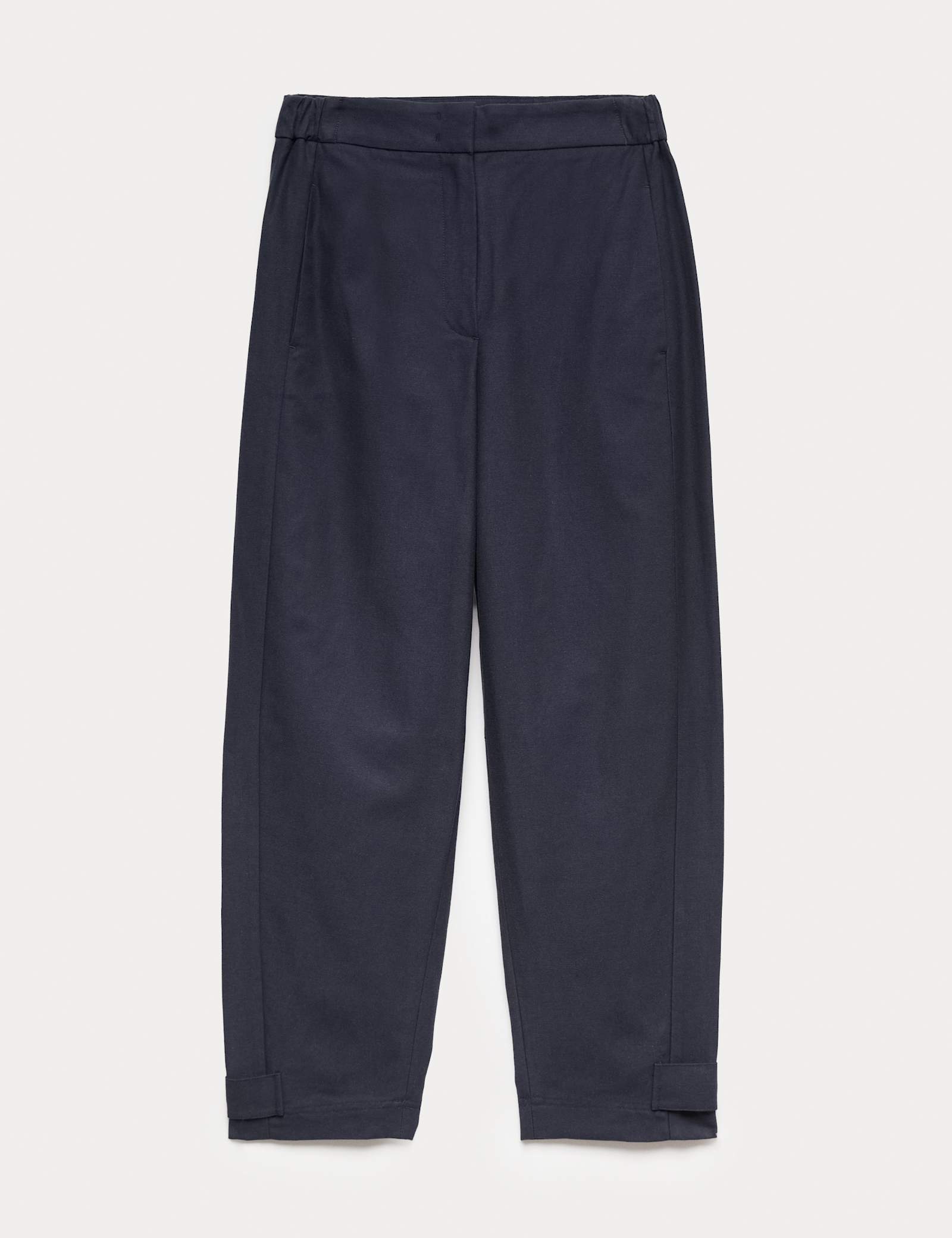 Cotton Rich Barrel Leg Trousers - image 2