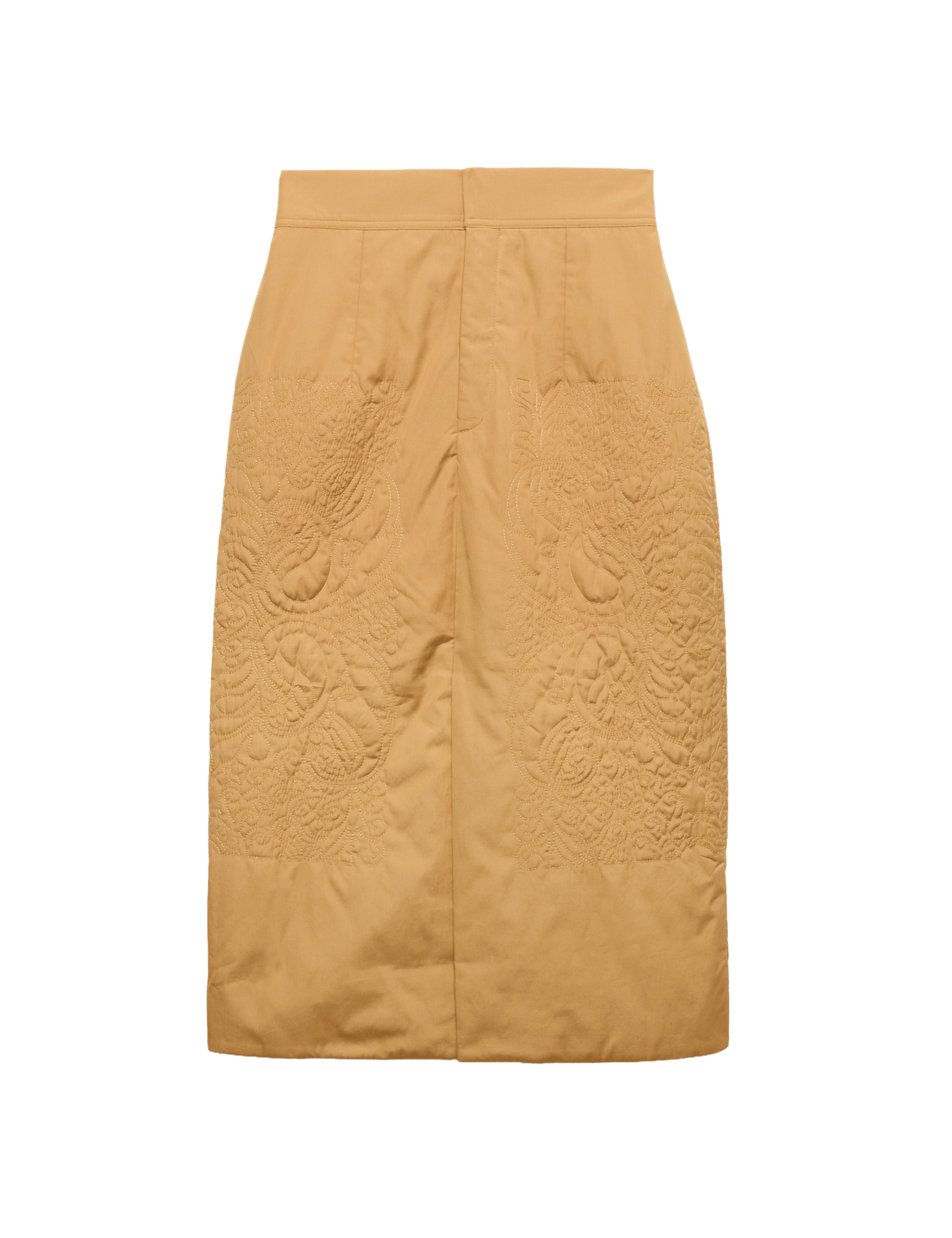 Pure Cotton Quilted Midi Column Skirt - image 3
