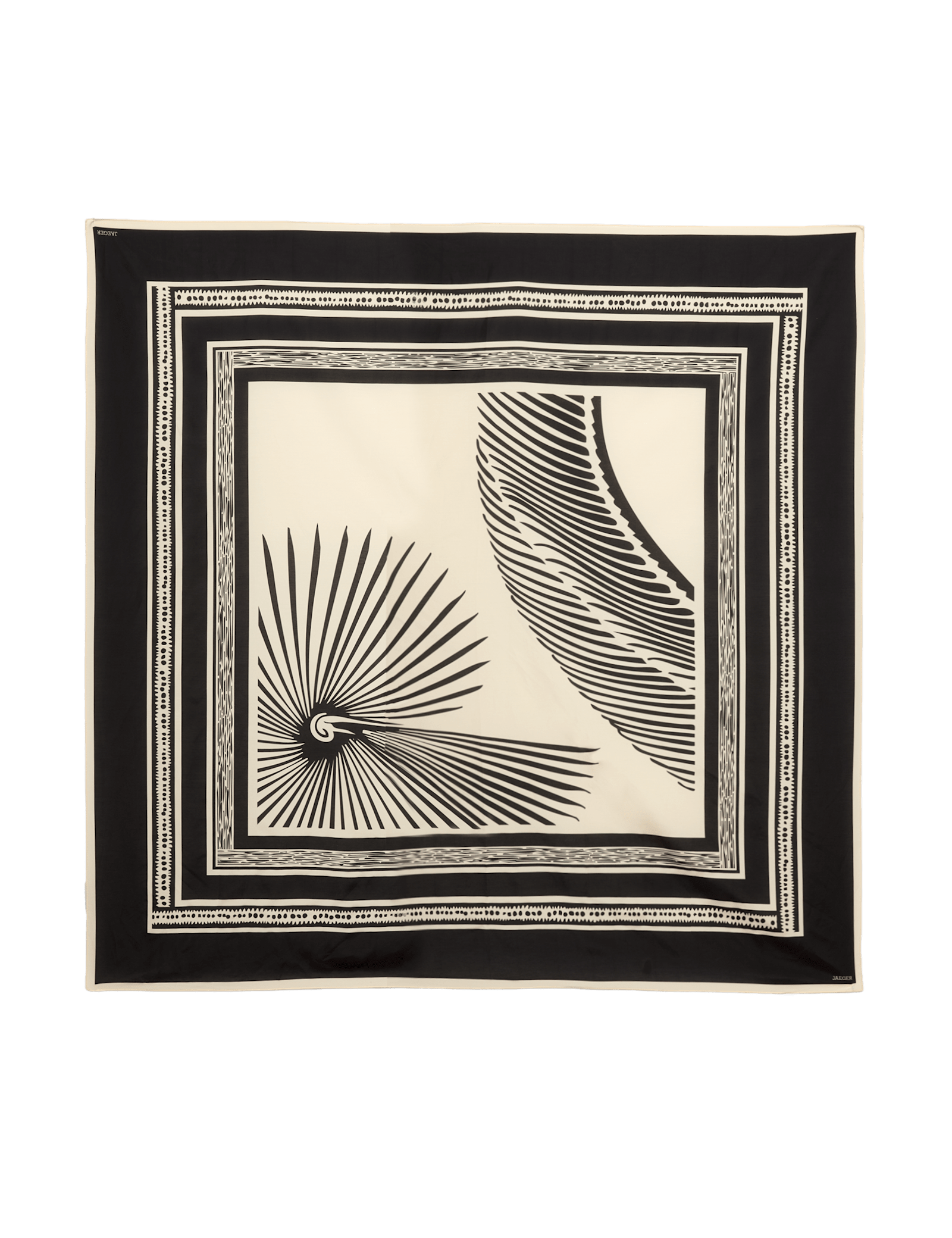 Cotton Rich Scarf with Silk - image 3