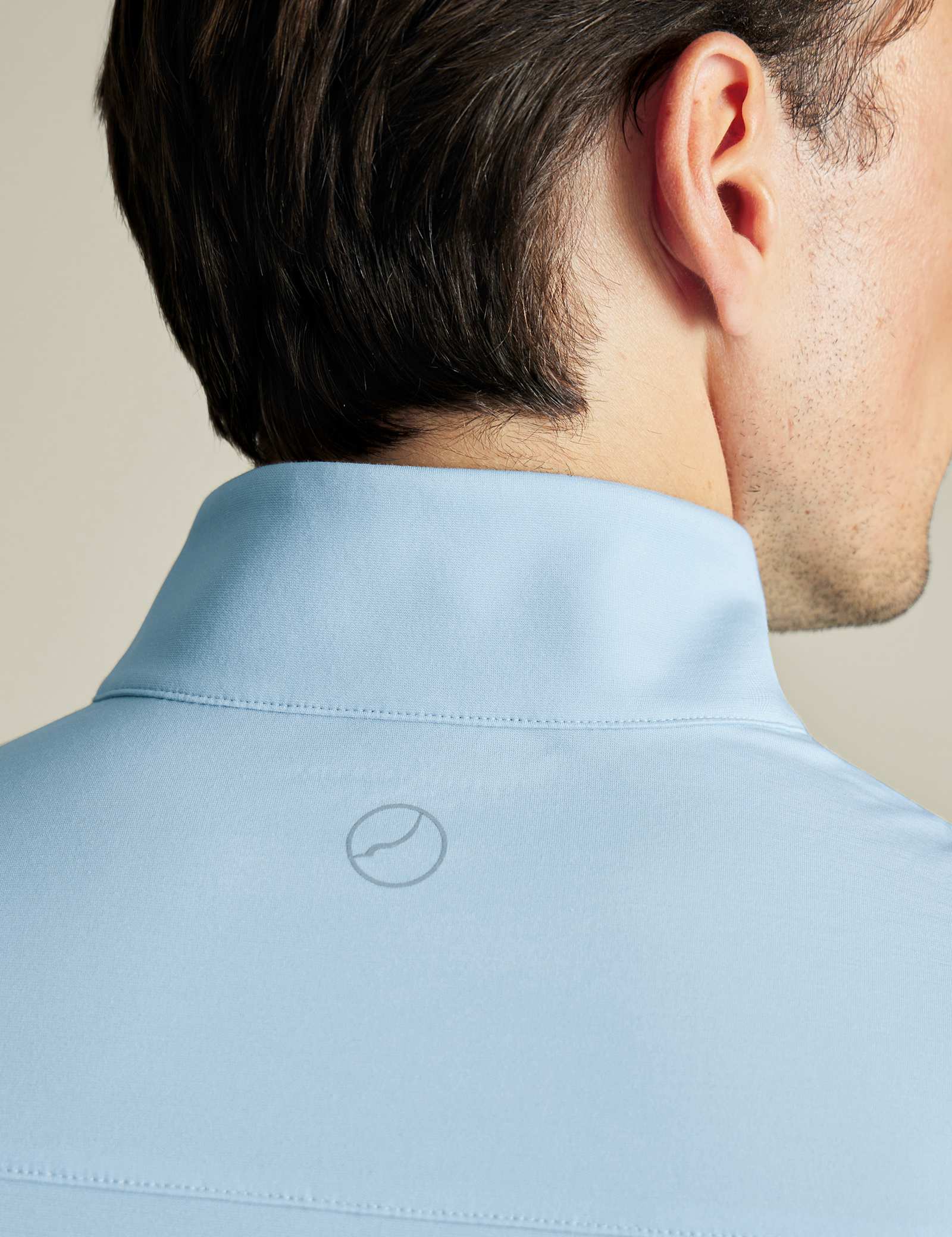 Half Zip Long Sleeve Polo Shirt - image 4