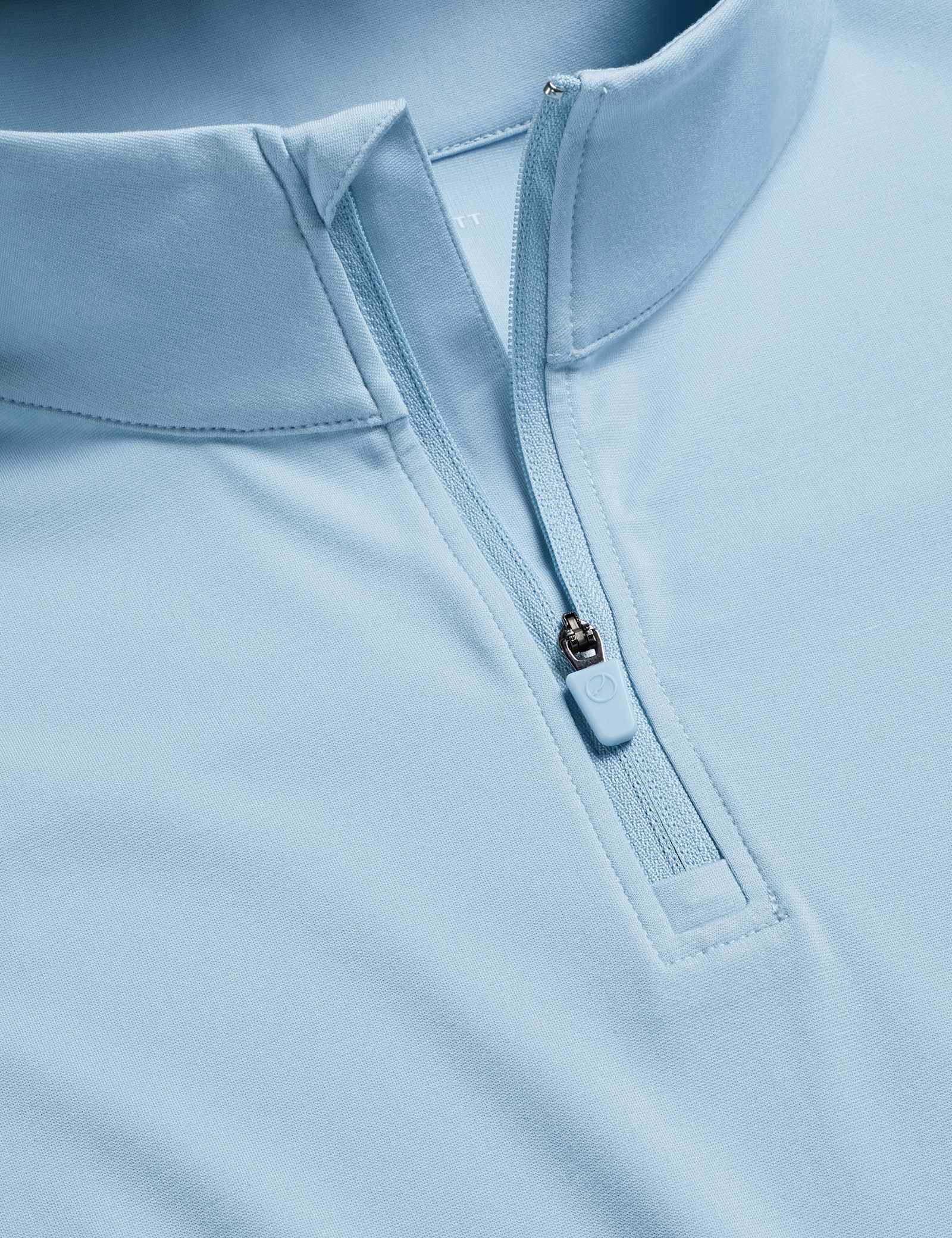 Half Zip Long Sleeve Polo Shirt - image 3