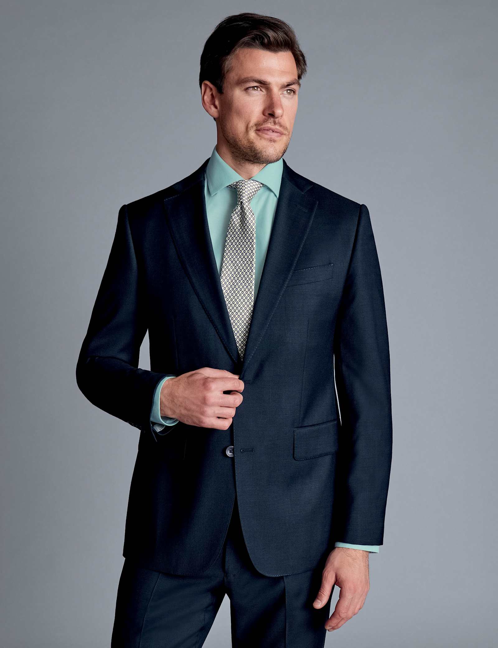 Regular Fit Pure Wool Stretch Suit Jacket - image 2