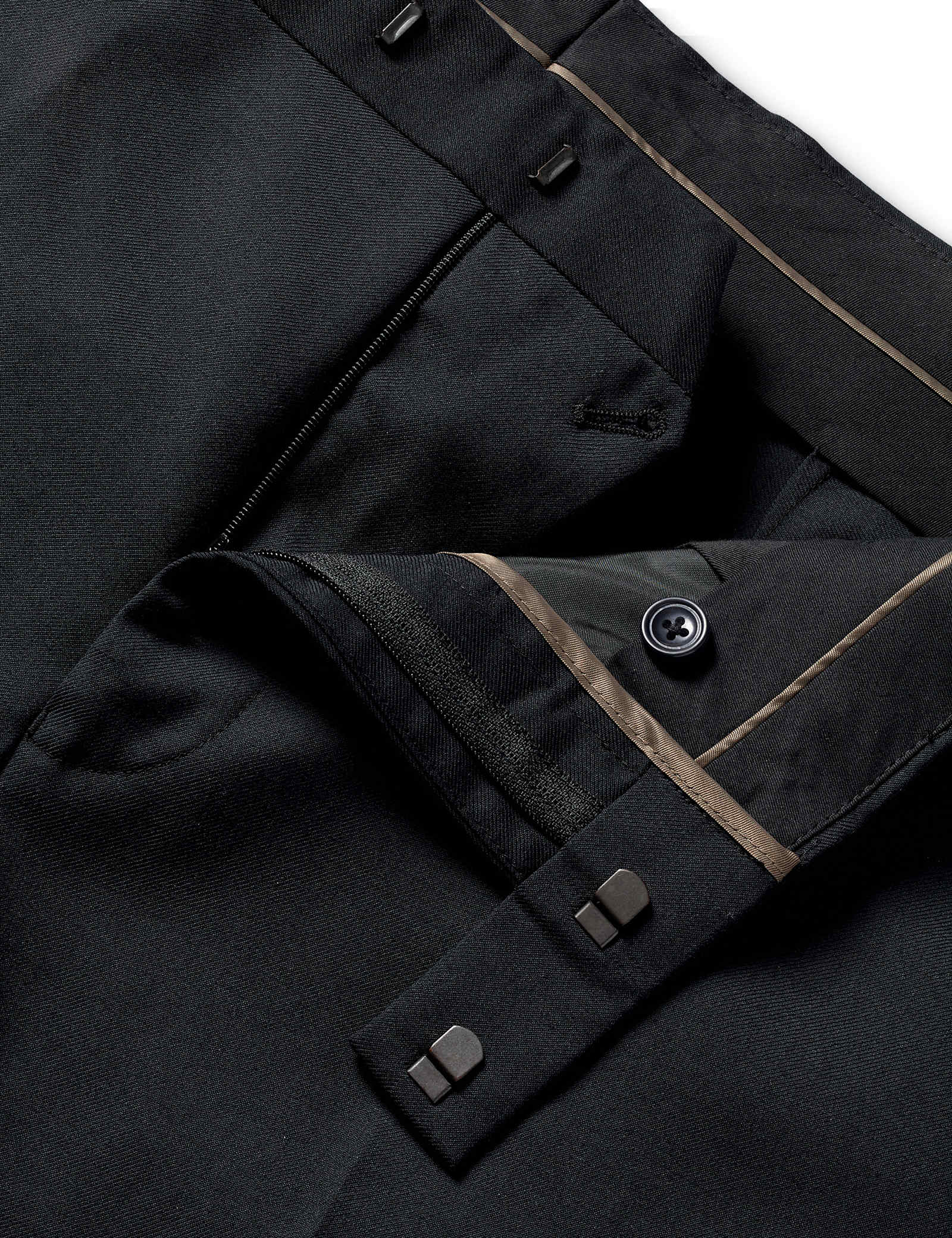 Slim Fit Pure Wool Suit Trousers - image 5