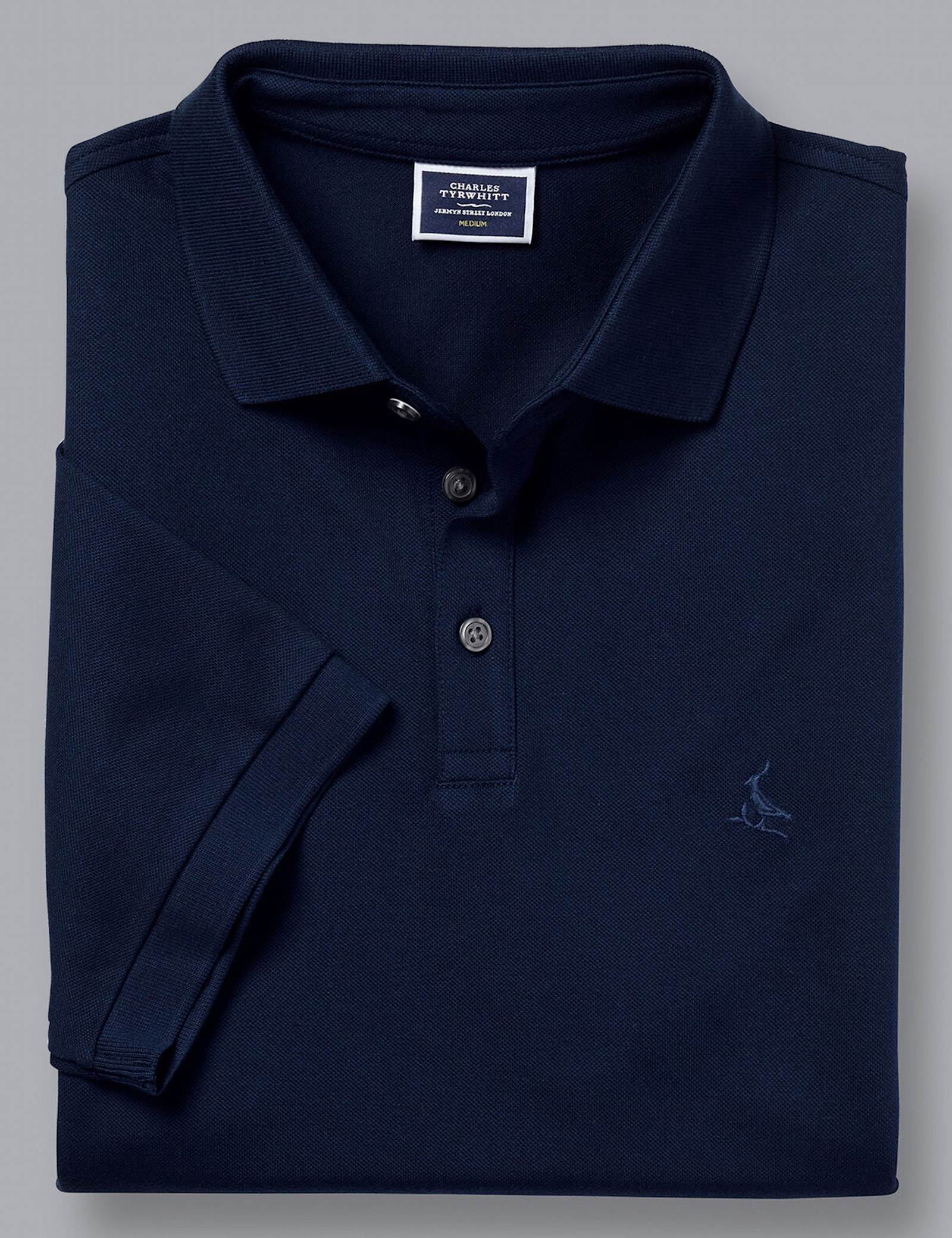 Cotton Rich Pique Polo Shirt - image 1