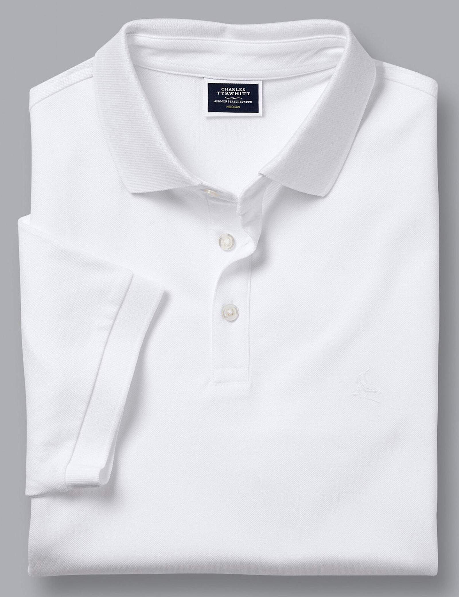 Cotton Rich Pique Polo Shirt - image 4