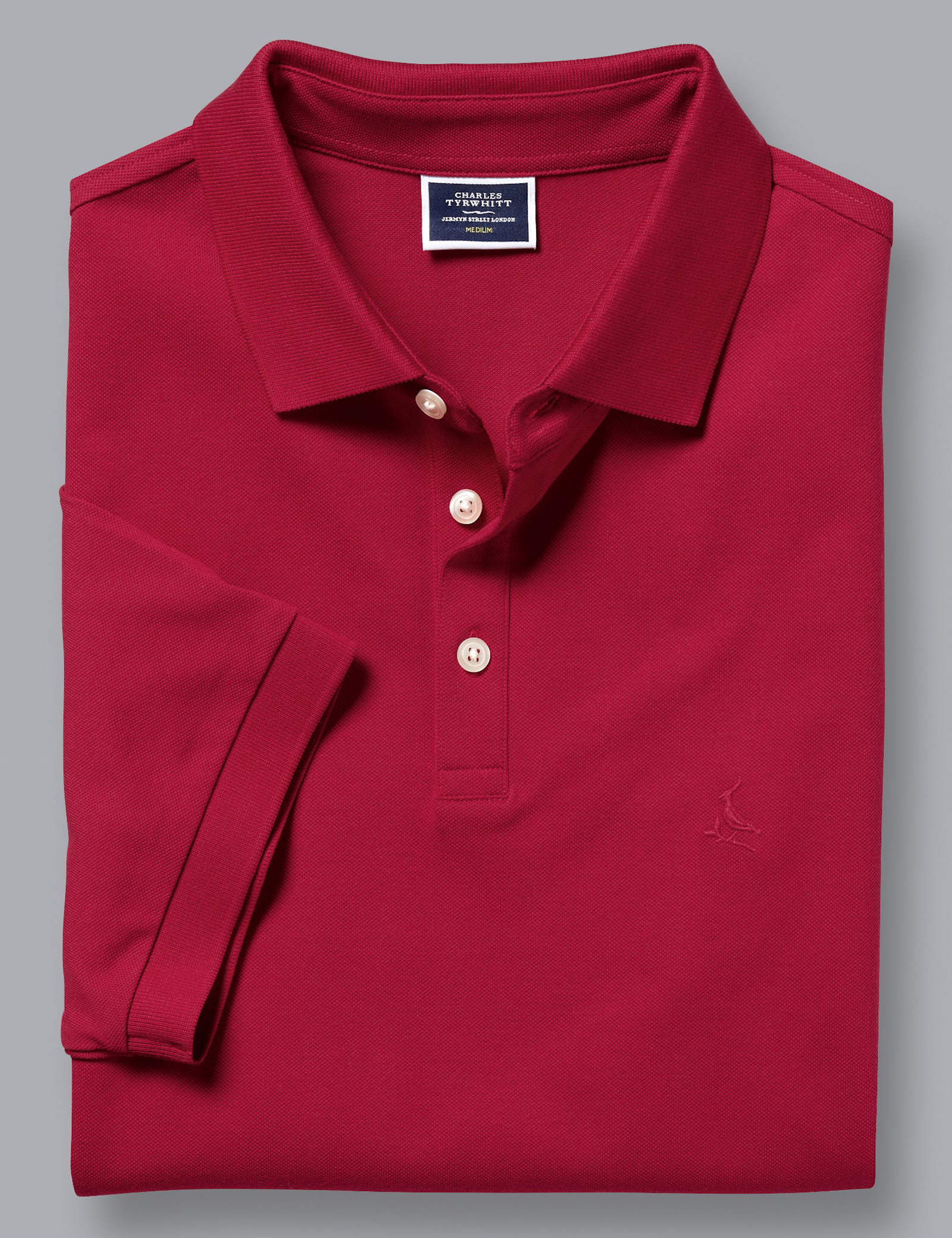 Cotton Rich Pique Polo Shirt - image 1