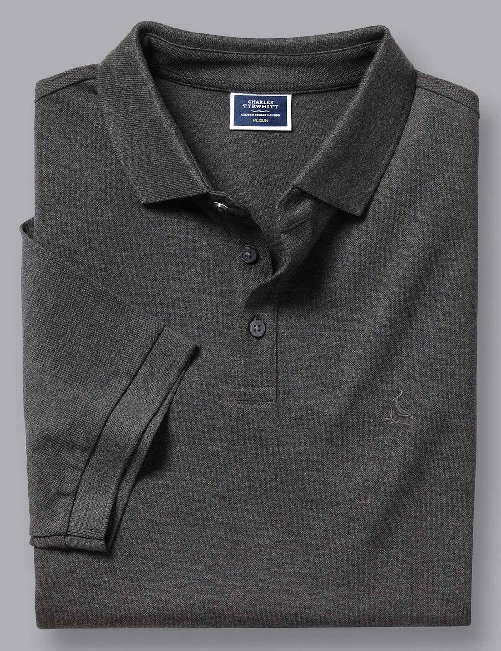 Cotton Rich Pique Polo Shirt - image 1