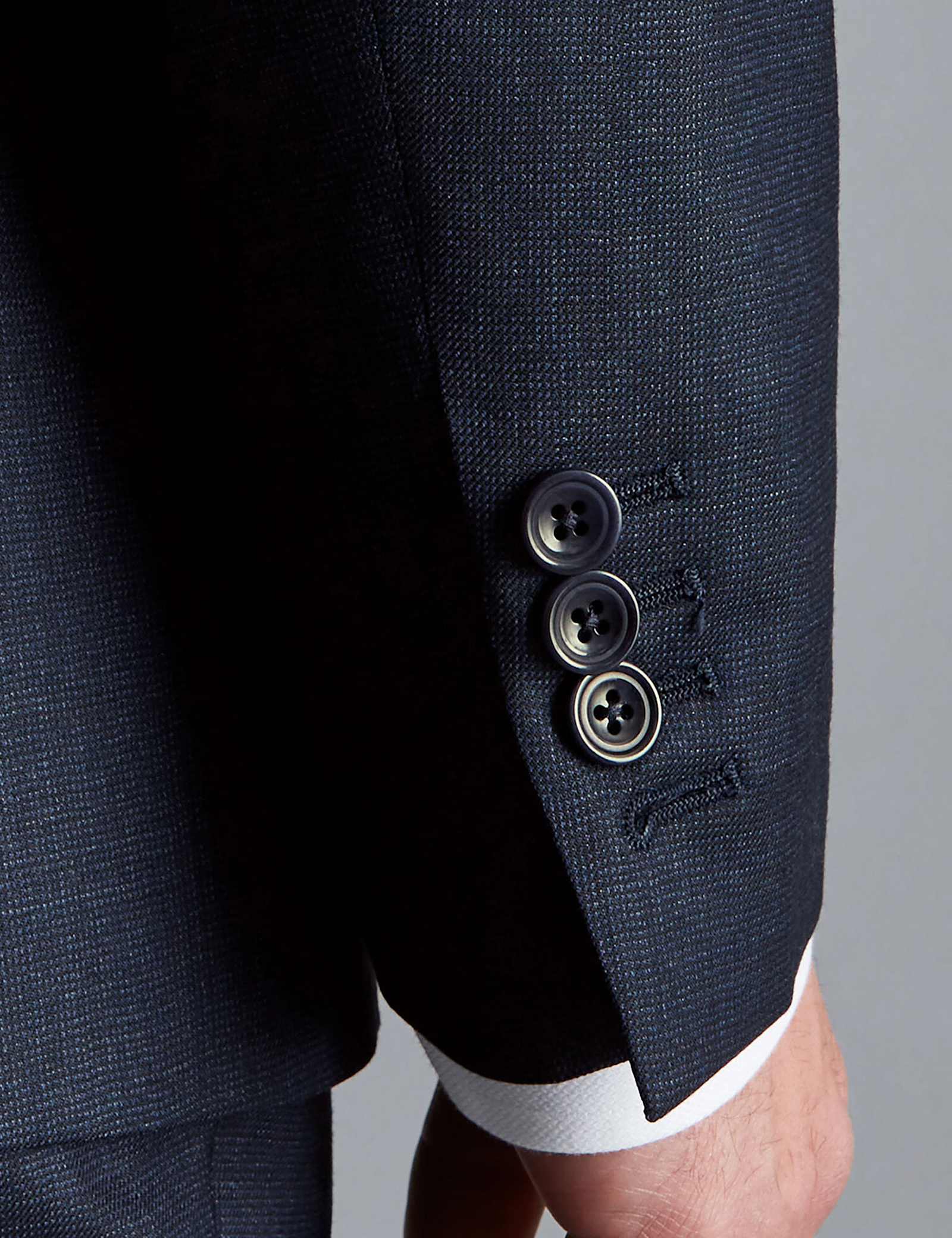 Slim Fit Super 120s Wool Suit Jacket - image 4