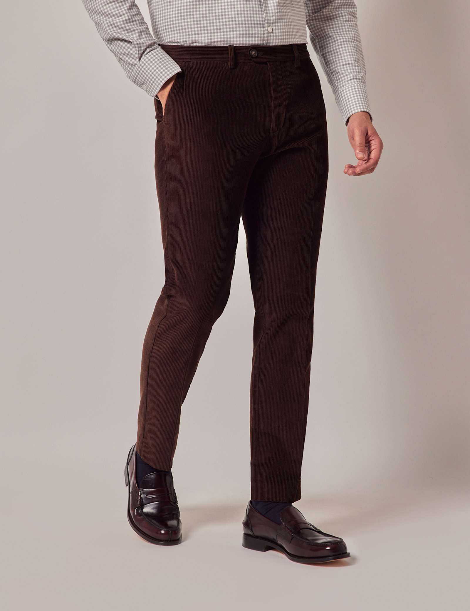 Regular Fit Corduroy Chinos - image 2