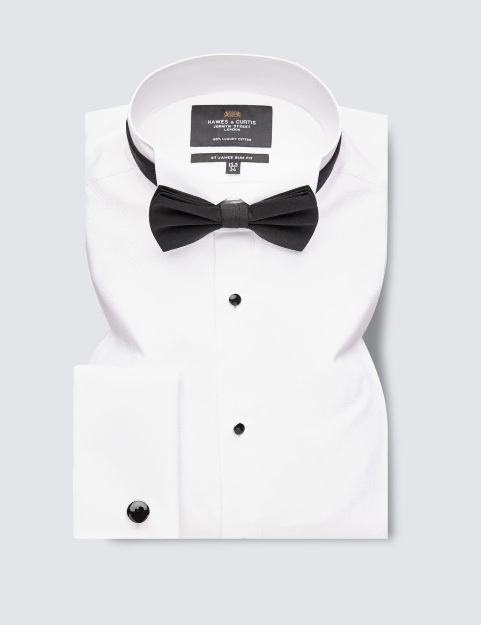 Slim Fit Easy Iron Pure Cotton Shirt - image 3