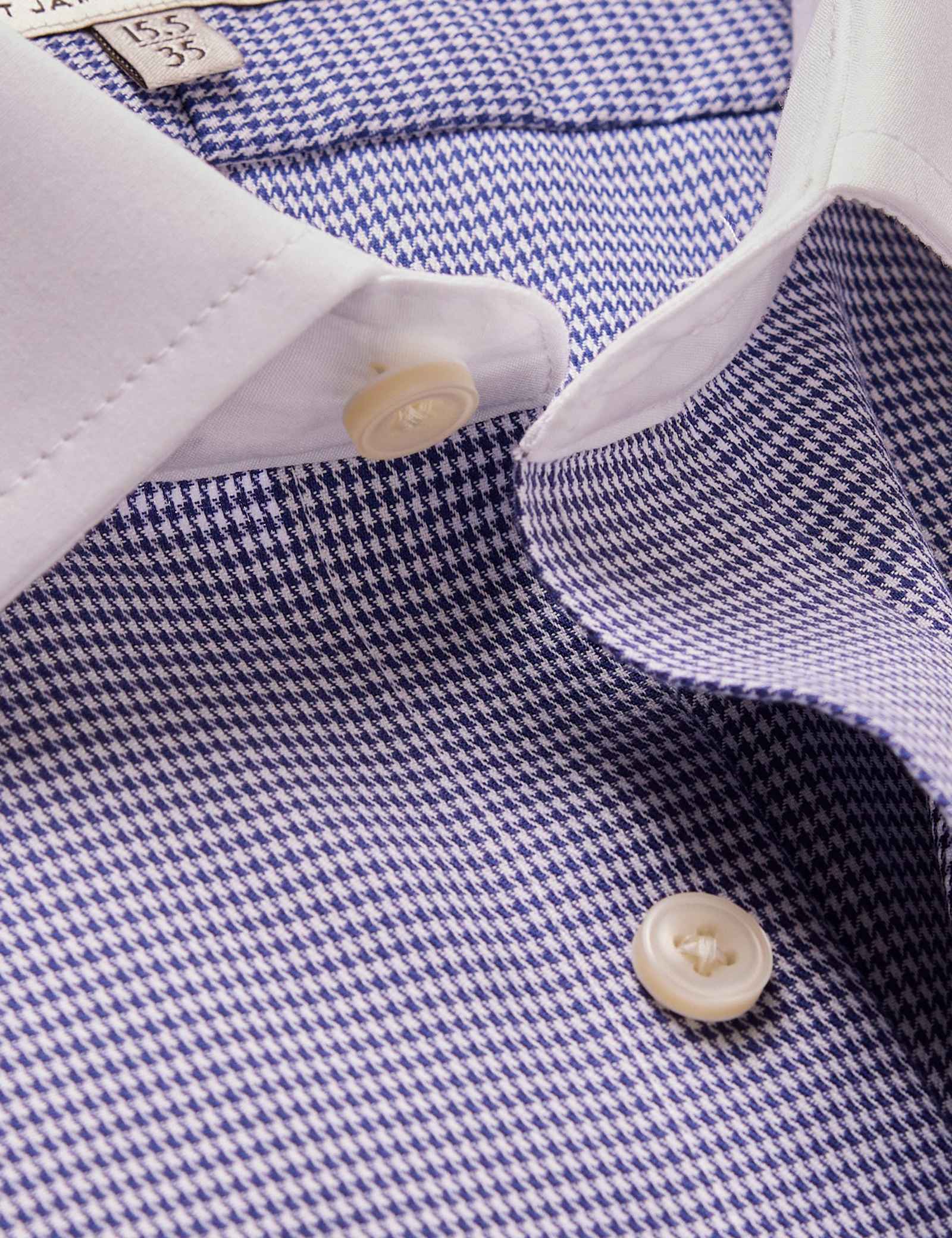 Slim Fit Non Iron Pure Cotton Check Shirt - image 3