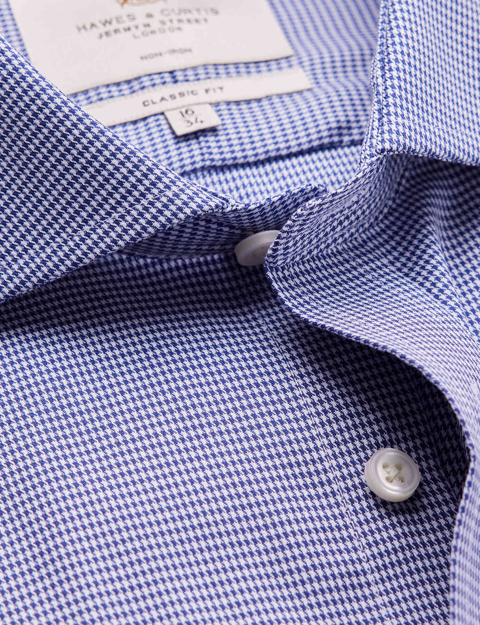 Classic Fit Non Iron Pure Cotton Check Shirt - image 3