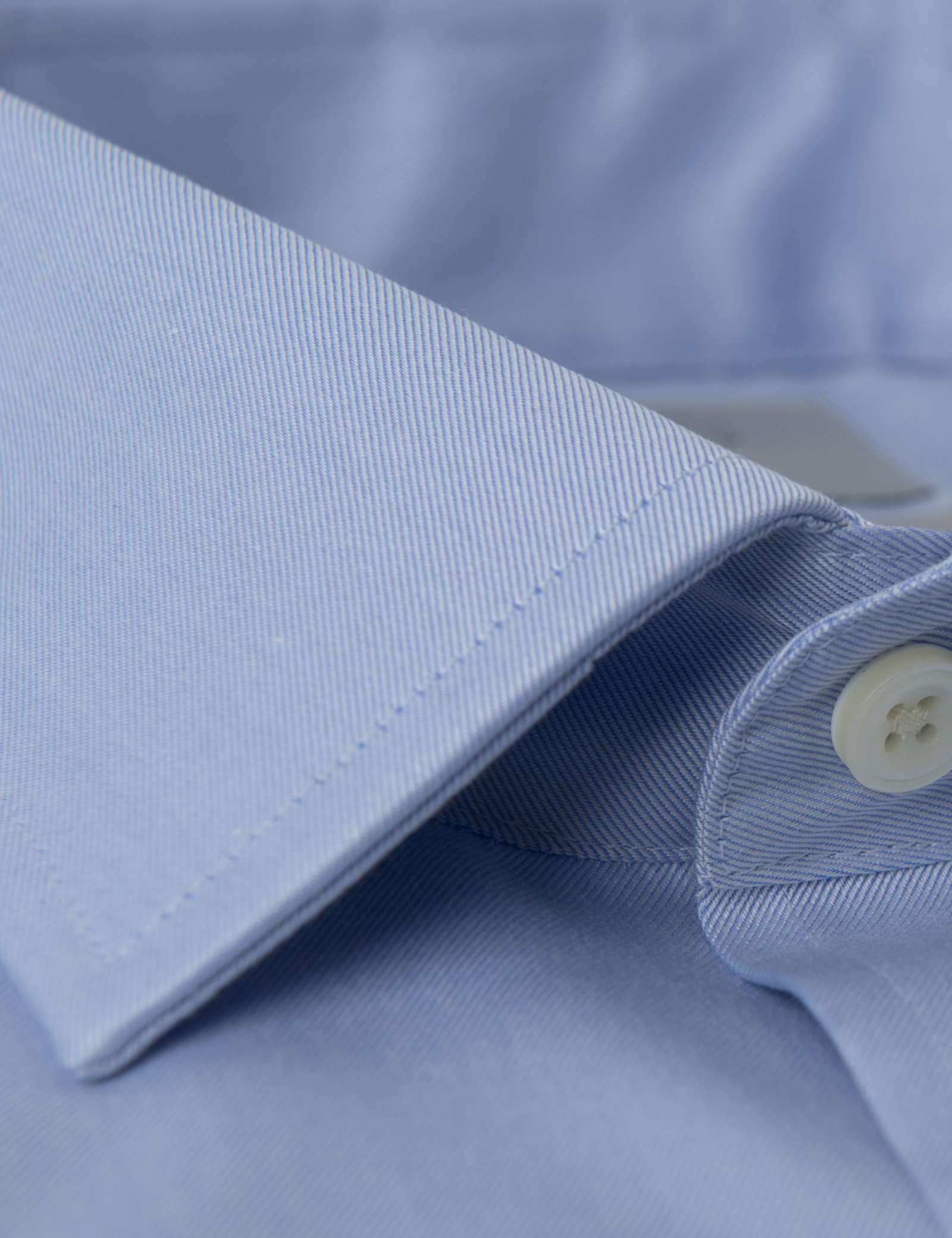 Slim Fit Non Iron Pure Cotton Twill Shirt - image 5