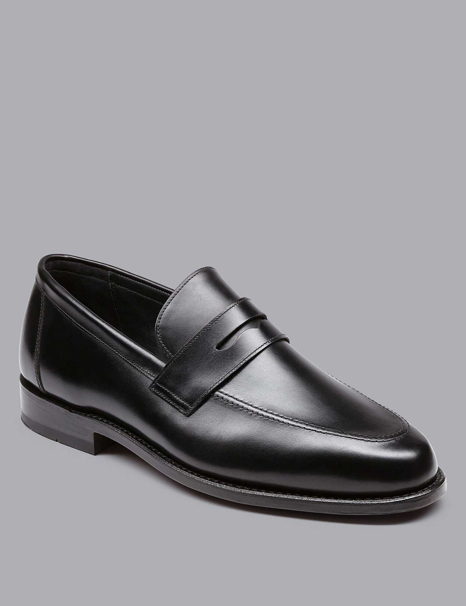 Leather Slip On Loafers - image 3
